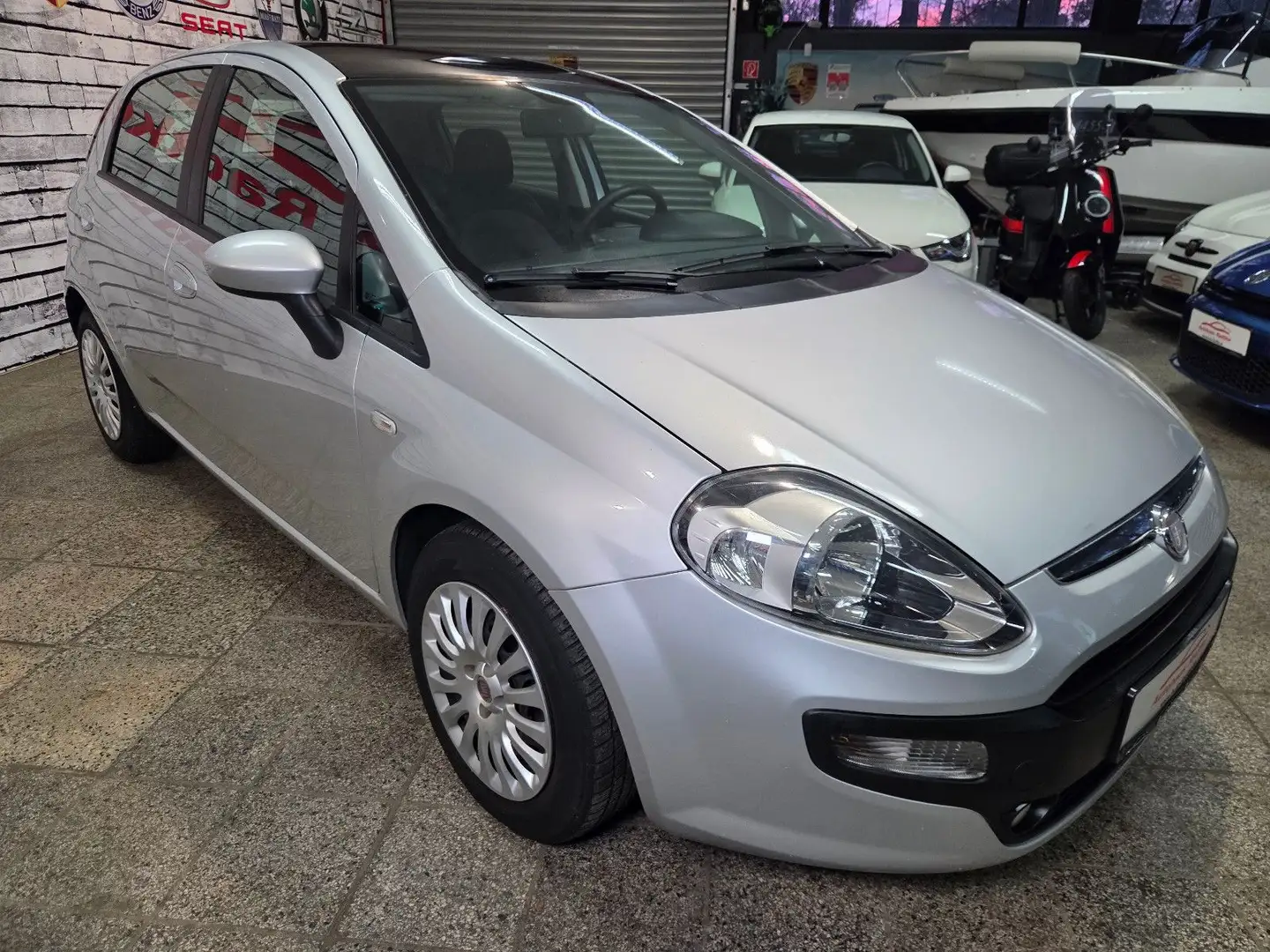 Fiat Punto EVO Dynamic *Tüv & Service NEU* Argent - 2