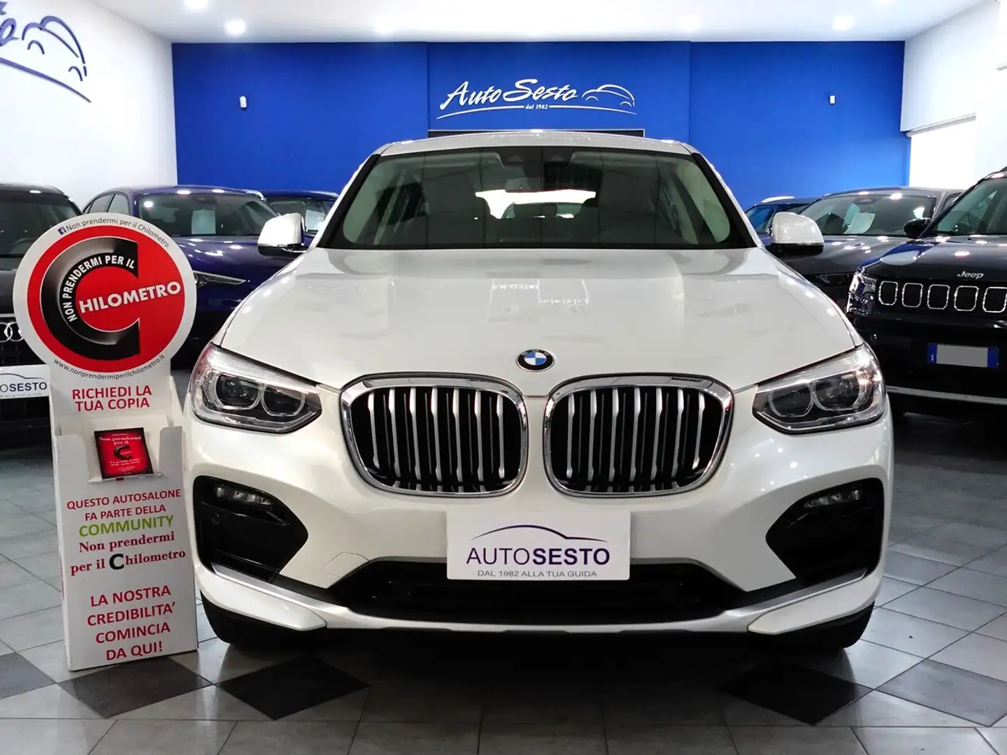 BMW X4 2.0d 190 CV XDRIVE20d XLINE Bianco - 1