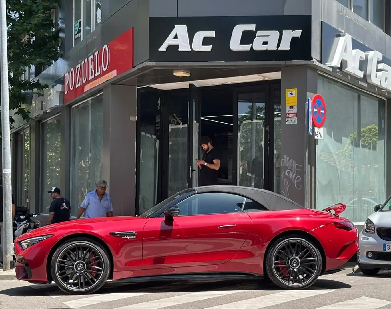 Mercedes-Benz SL 55 AMG Mercedes-AMG 4-MATIC+ Rojo - 1