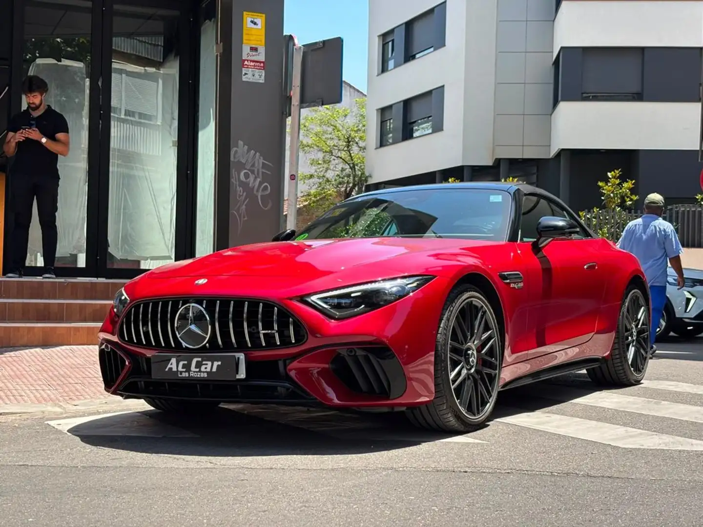 Mercedes-Benz SL 55 AMG Mercedes-AMG 4-MATIC+ Rojo - 2