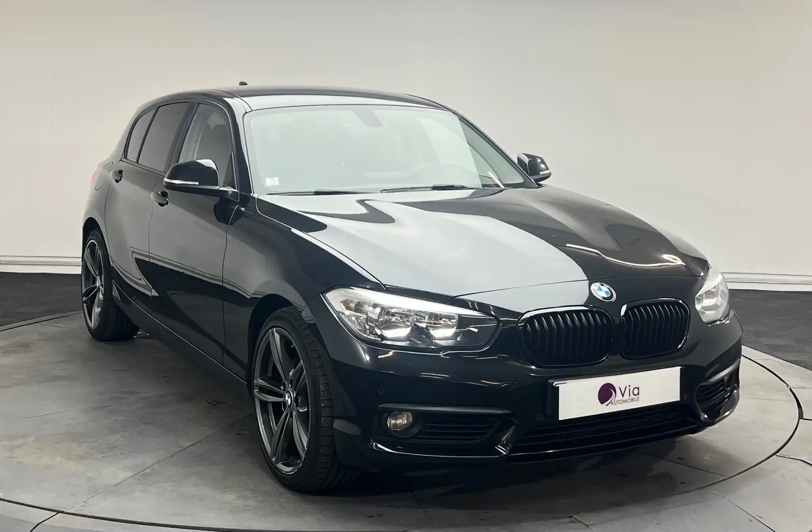 BMW 118 118d 150 ch Lounge Negro - 2