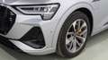 Audi e-tron Sportback 55 quattro Black line edition Plateado - thumbnail 6