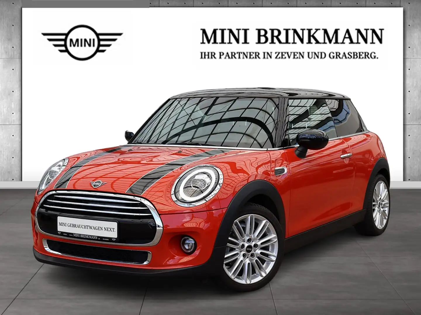 MINI Cooper 3-Türer / CHILI + NAVI + PANO. + LED + LMR Orange - 1