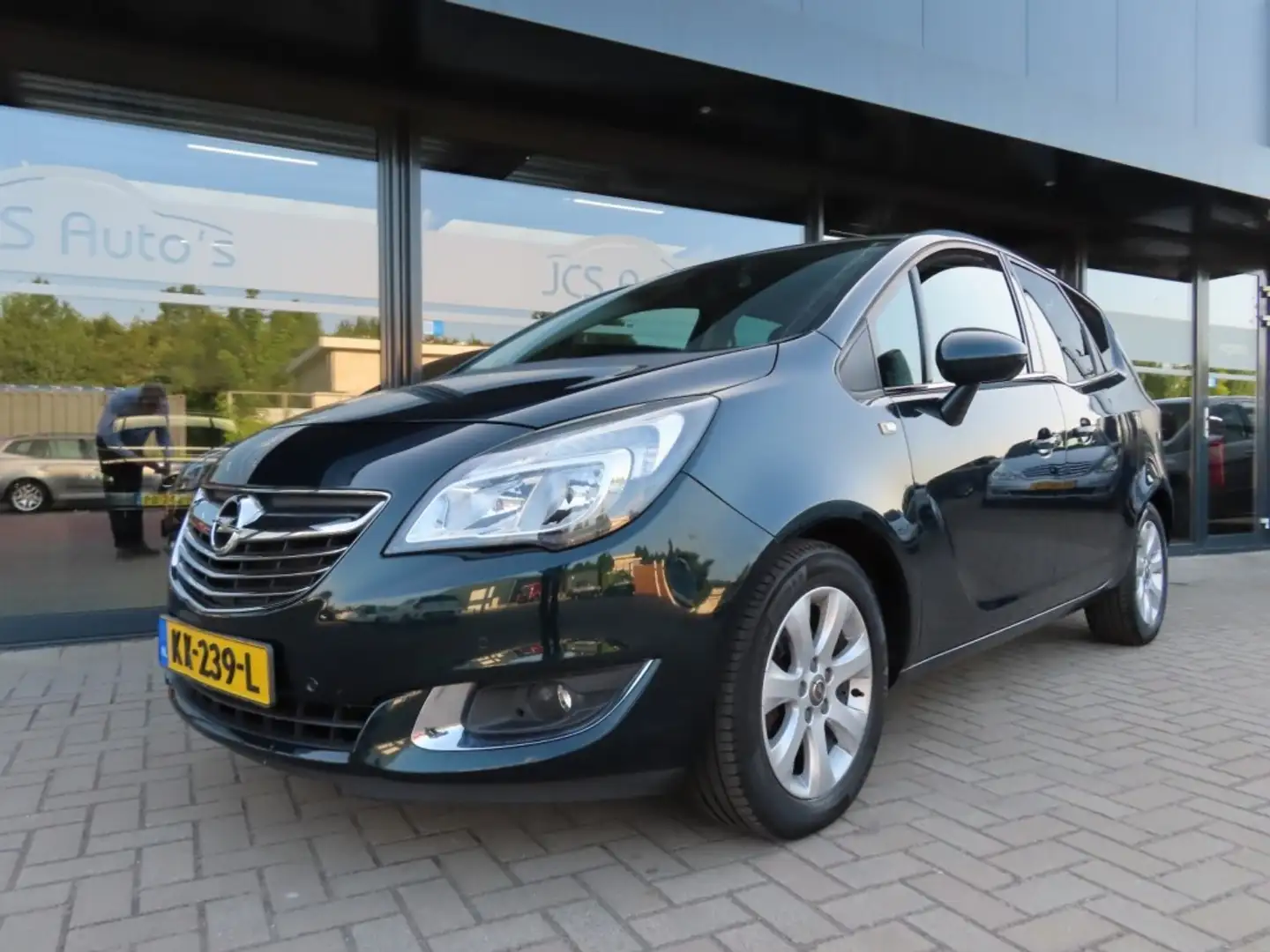 Opel Meriva 1.4 Turbo Blitz Ecc Cruise Navi Trekhaak 2x Pdc 20 Groen - 1