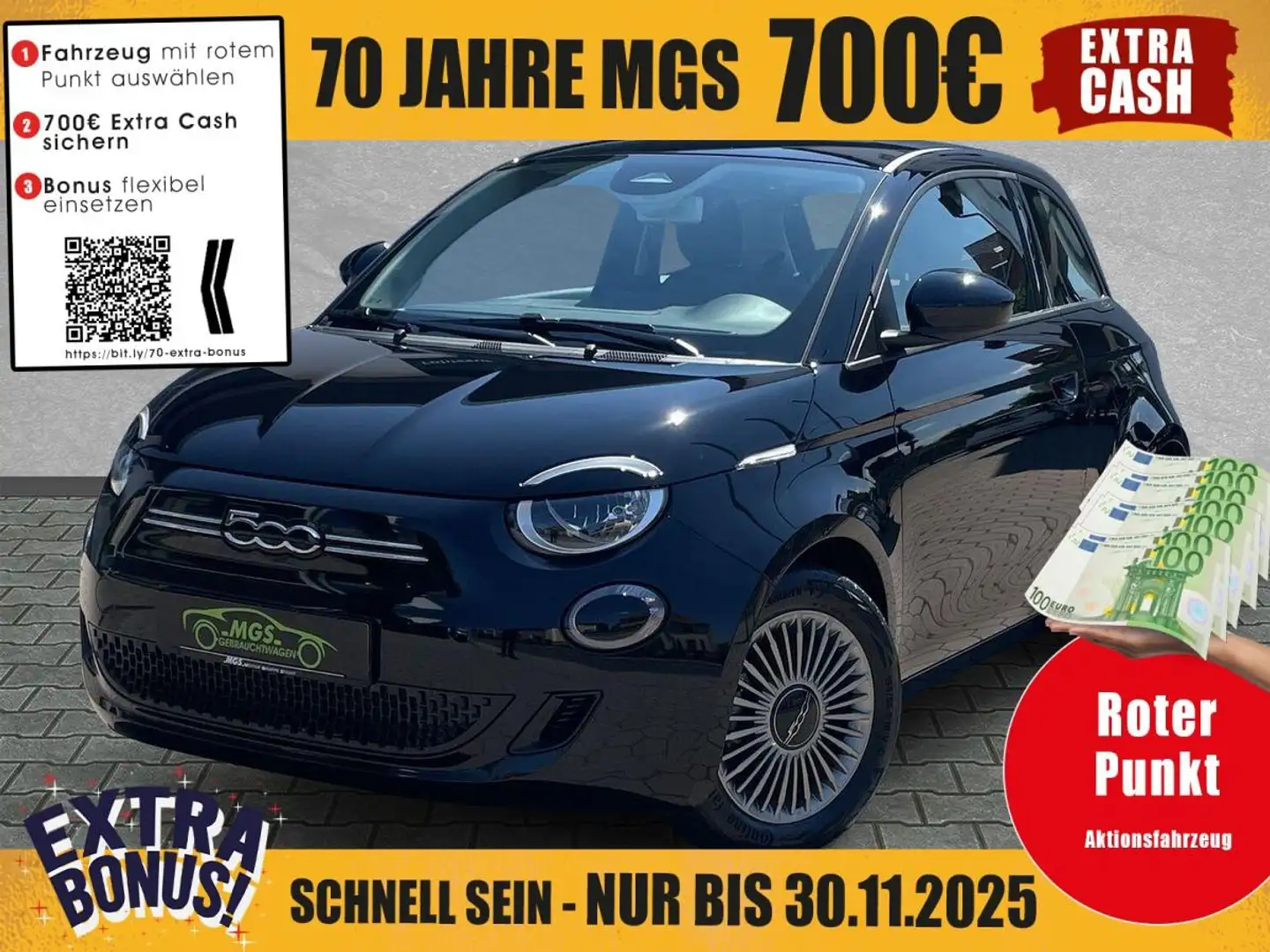 Fiat 500e Icon DAB #ANDROID #NAVI Noir - 1