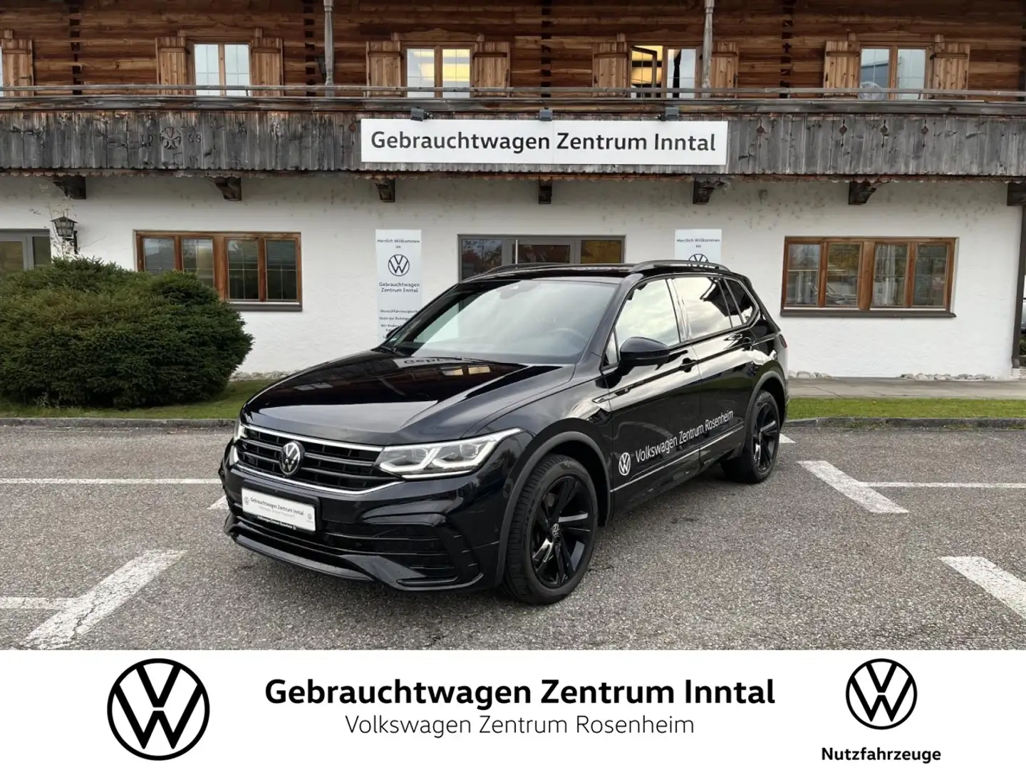 Volkswagen Tiguan Allspace 2,0 TDI DSG 4Motion R-Line BlackStyle (AHK+Navi+Pa Schwarz - 1
