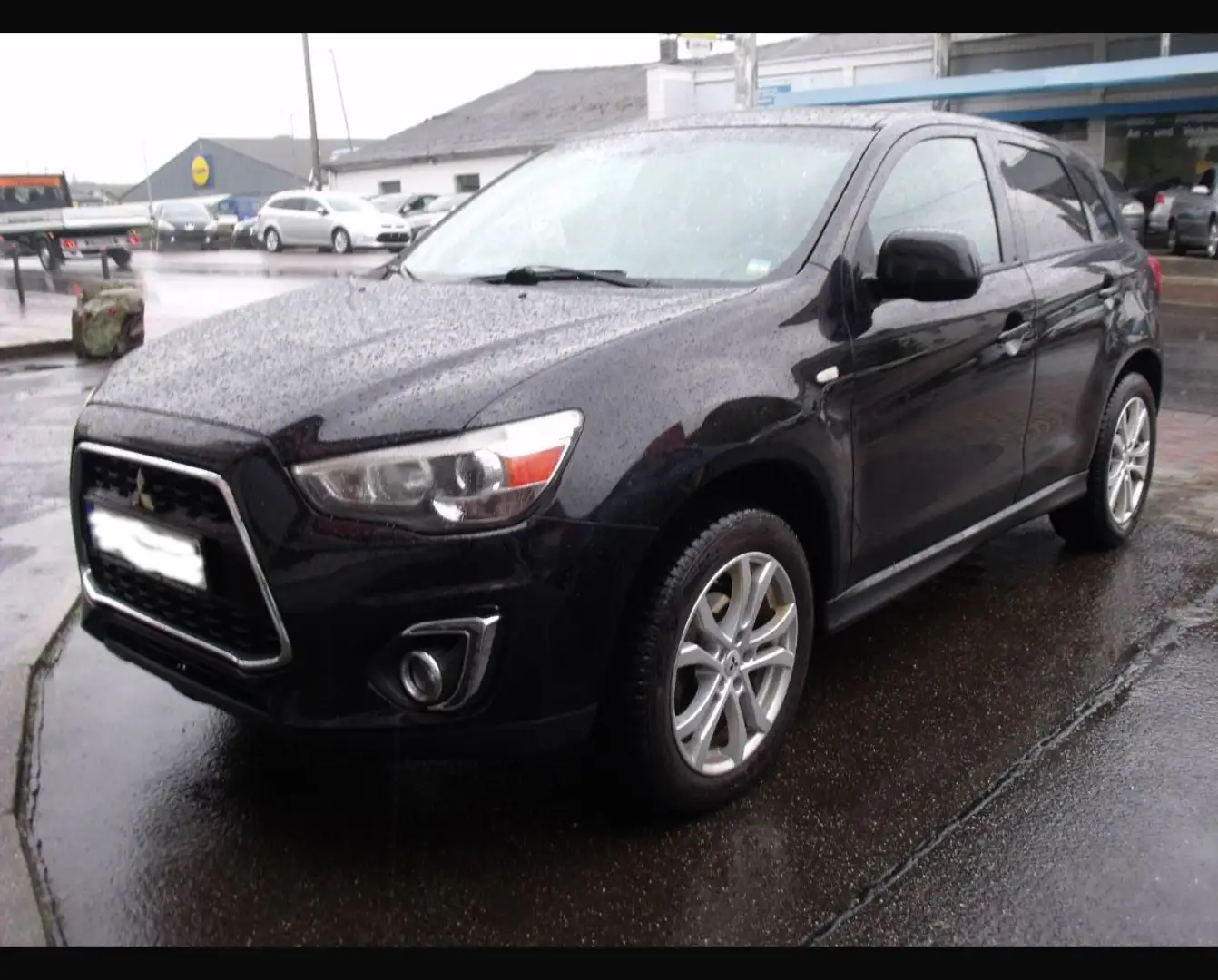 Mitsubishi ASX 2.0 Allrad Top *Leder*Automatik*TÜV 10/27 Schwarz - 1