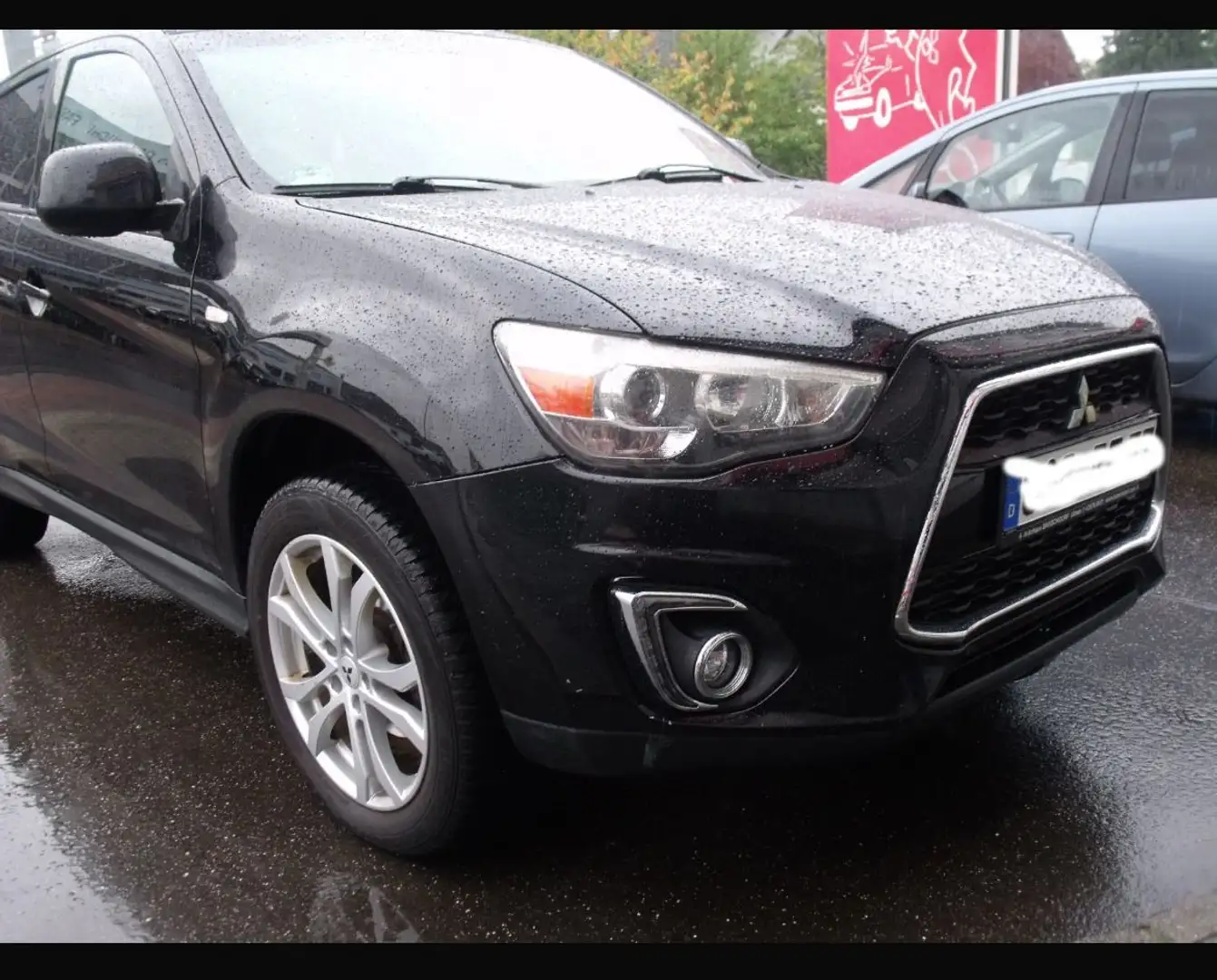Mitsubishi ASX 2.0 Allrad Top *Leder*Automatik*TÜV 10/27 Schwarz - 2