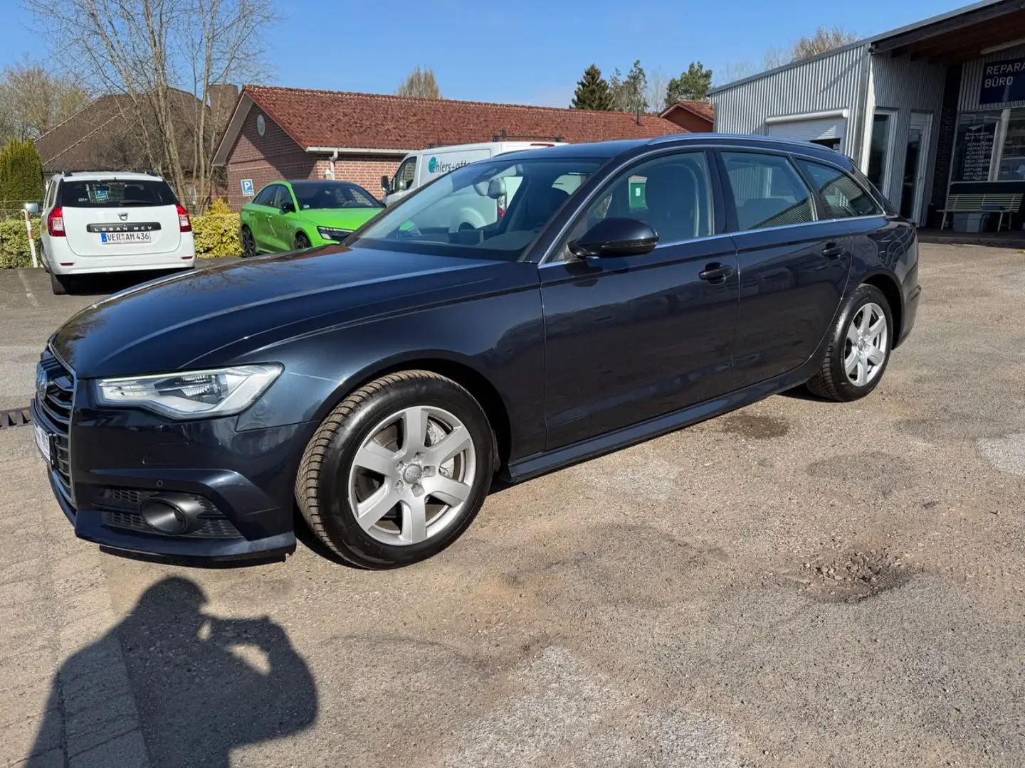 Audi A6 Avant 3.0 TDI quattro Leder/AHK/ACC Blauw - 1
