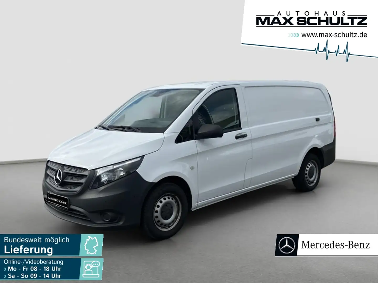 Mercedes-Benz Vito 114 CDI Kasten Lang AHK*PDC*ParkAss*Kam. Blanc - 1