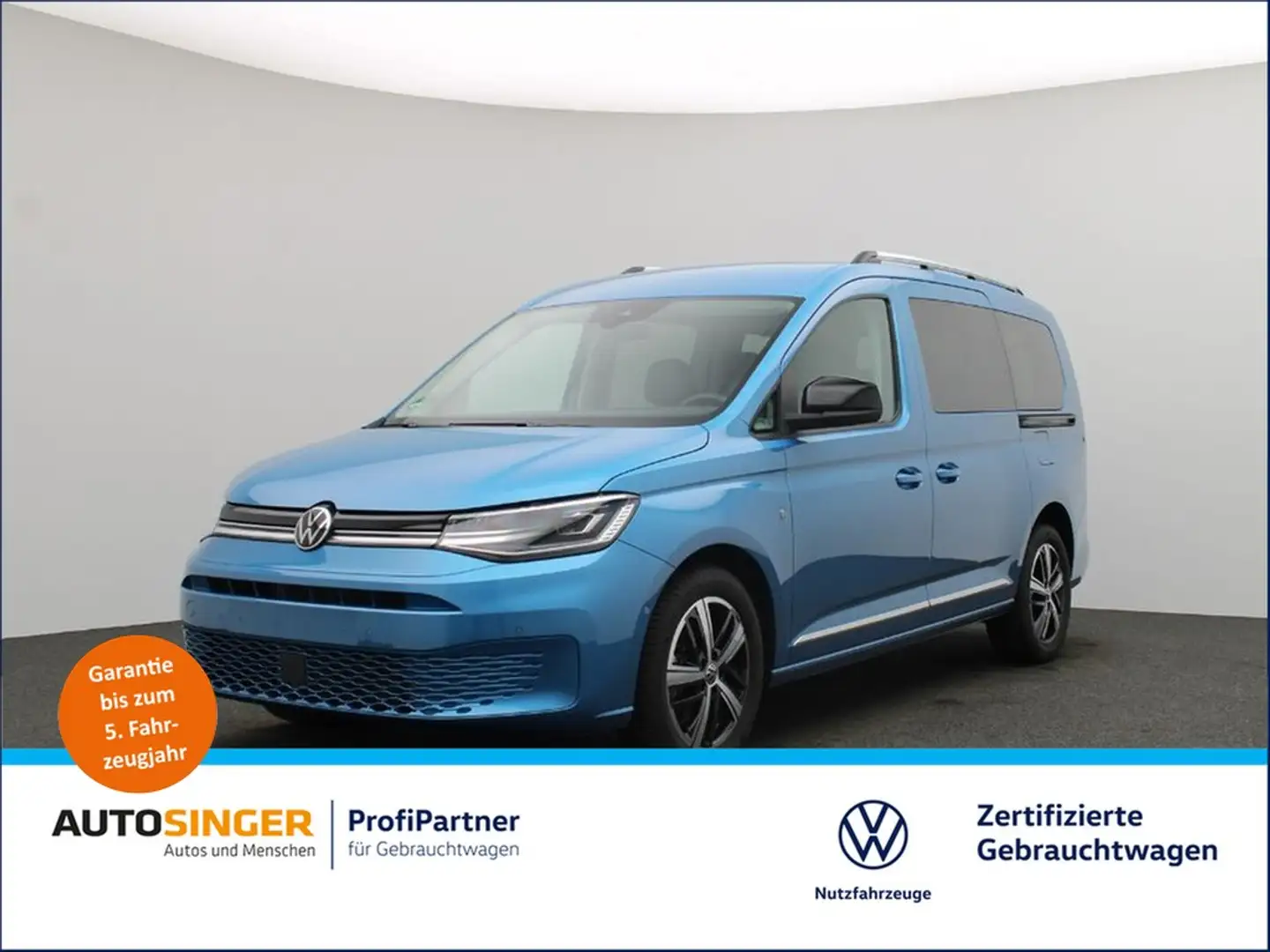 Volkswagen Caddy Maxi Style TDI DSG *NAVI*LED*ACC*DIGITAL* Azul - 1
