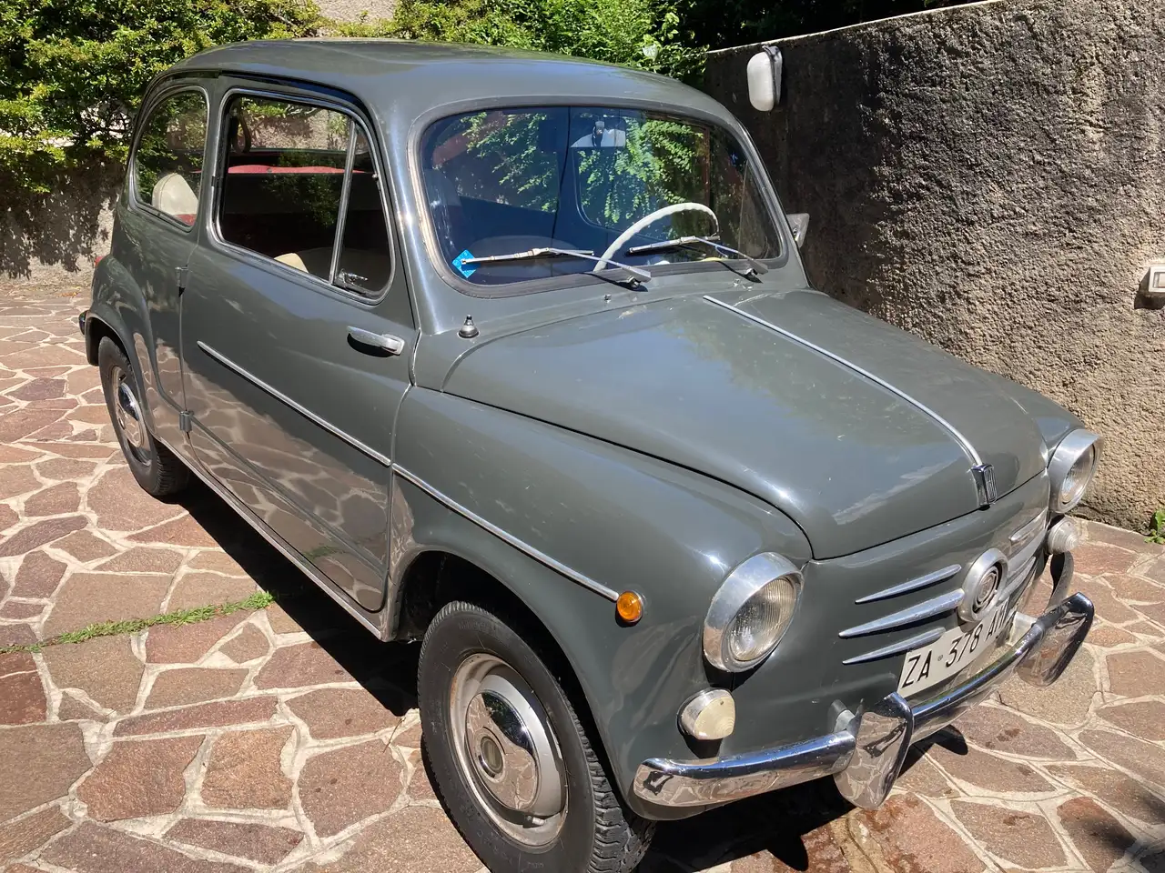 Fiat 600 Prima Serie Con Porte Controvento Motore 767cc, foto 12