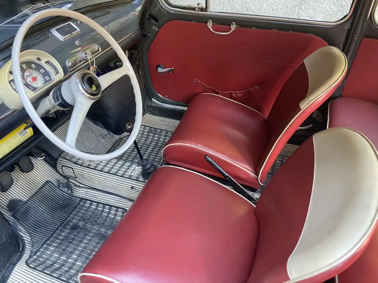 Fiat 600 Prima Serie Con Porte Controvento Motore 767cc, foto 7