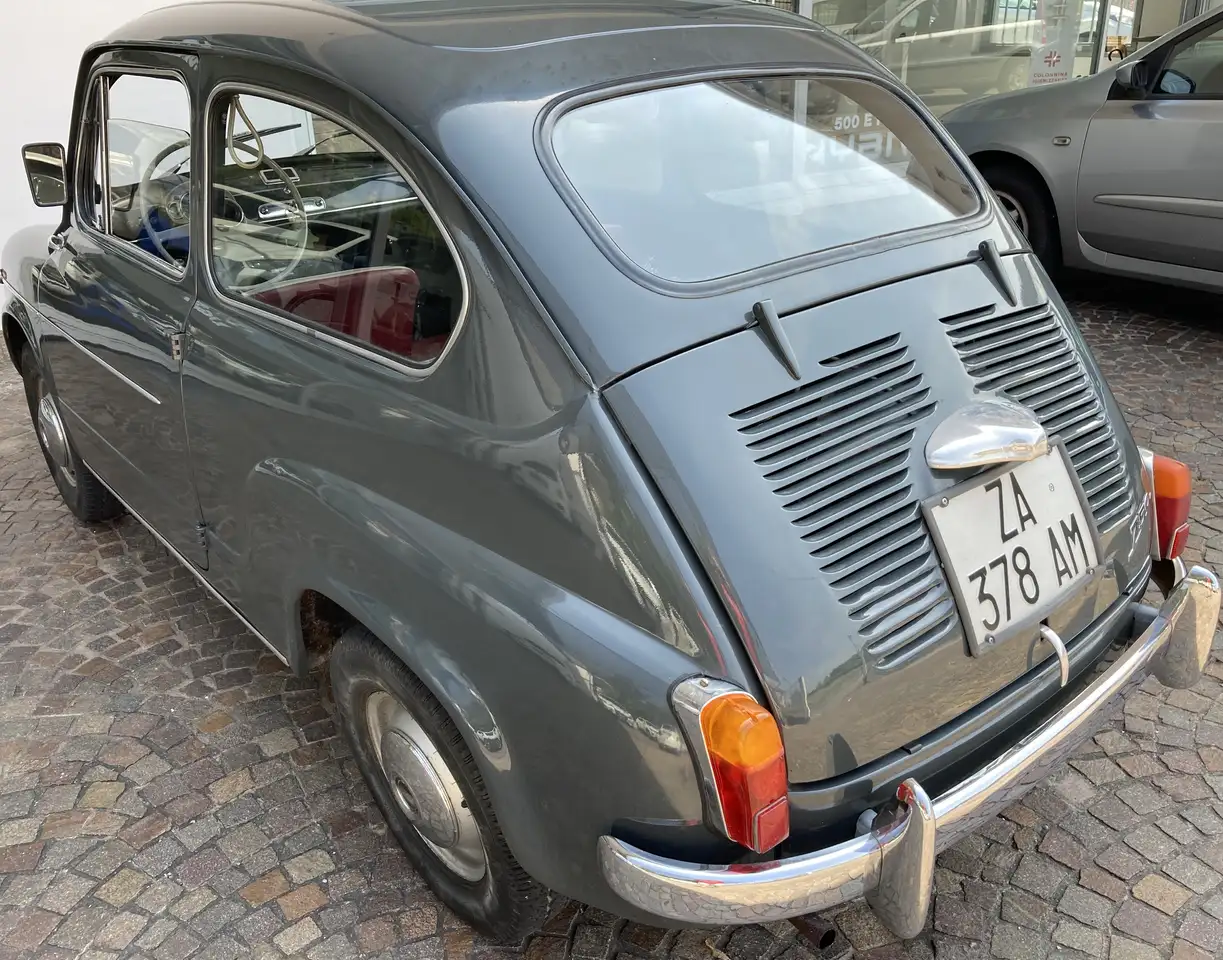 Fiat 600 Prima Serie Con Porte Controvento Motore 767cc, foto 4