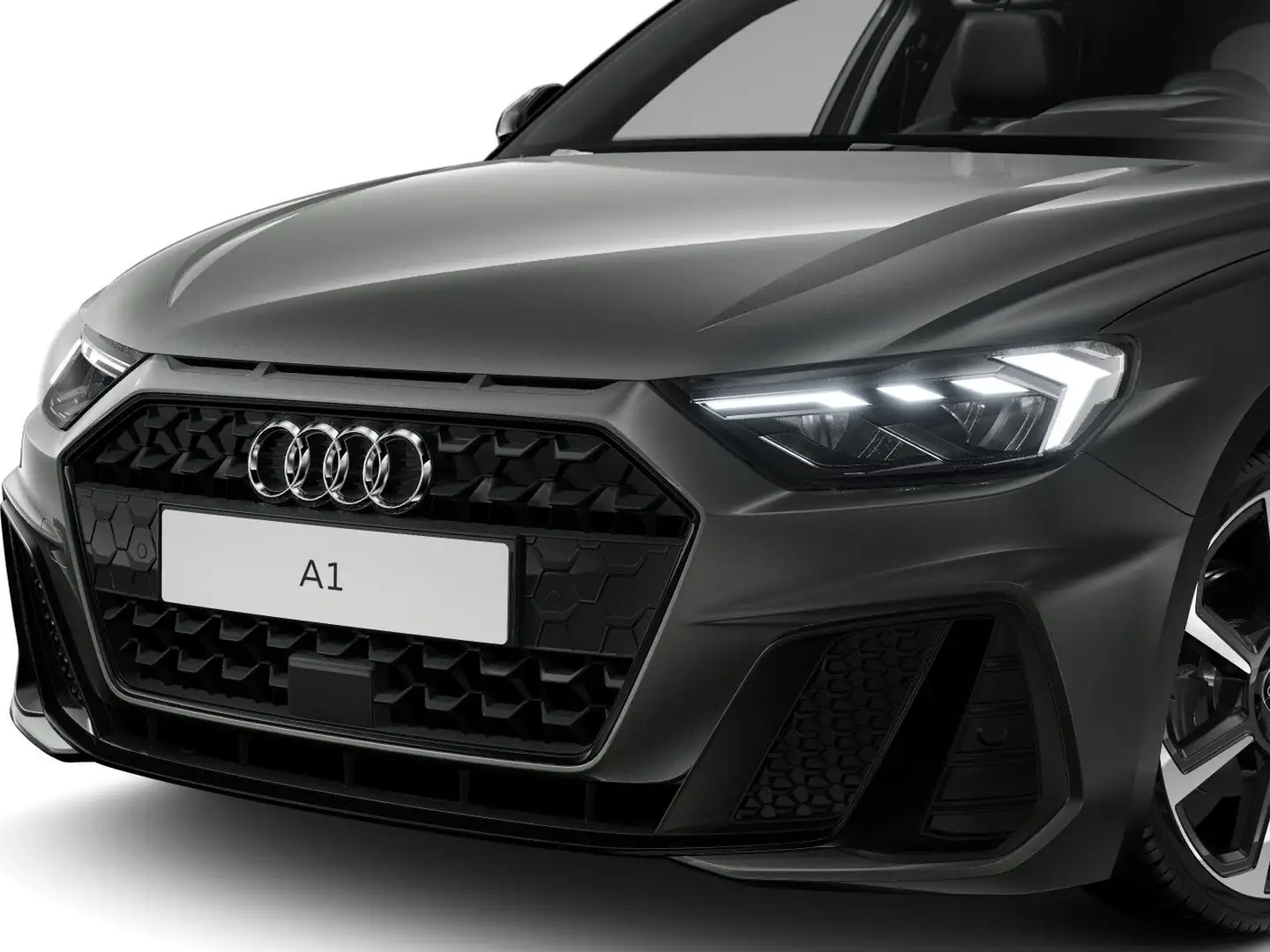 Audi A1 sportback 35 1.5 tfsi identity black s-tronic Grigio - 2