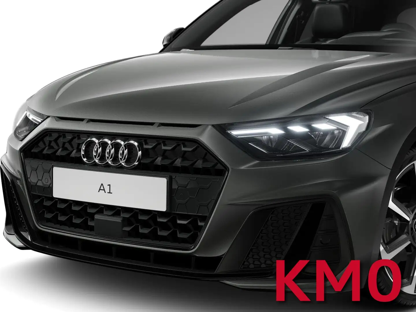 Audi A1 sportback 35 1.5 tfsi identity black s-tronic Gris - 2