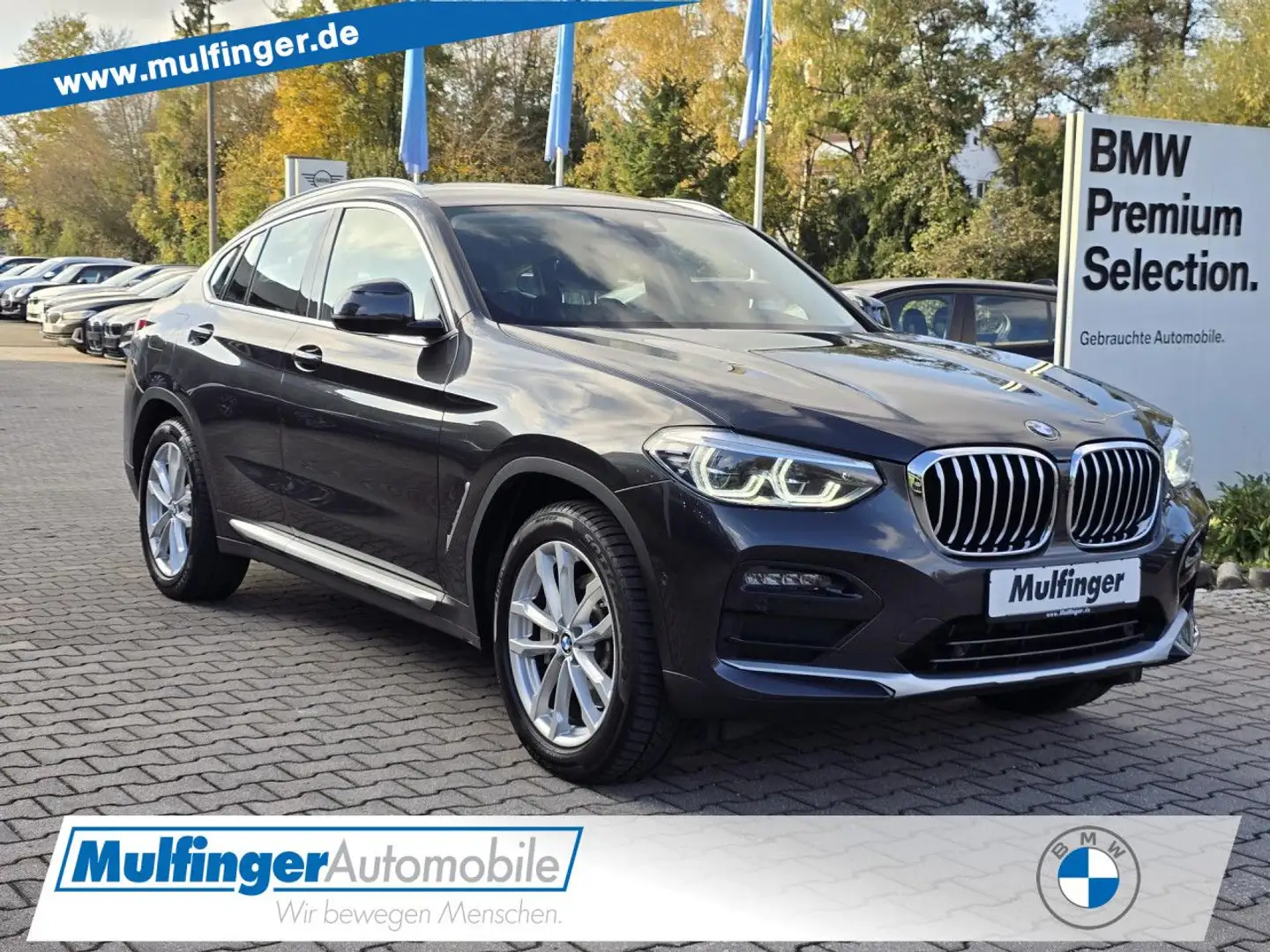 BMW X4 x30d Sports.HUD Kamera LivePro.HiFi KomfZ.AHK Grau - 1