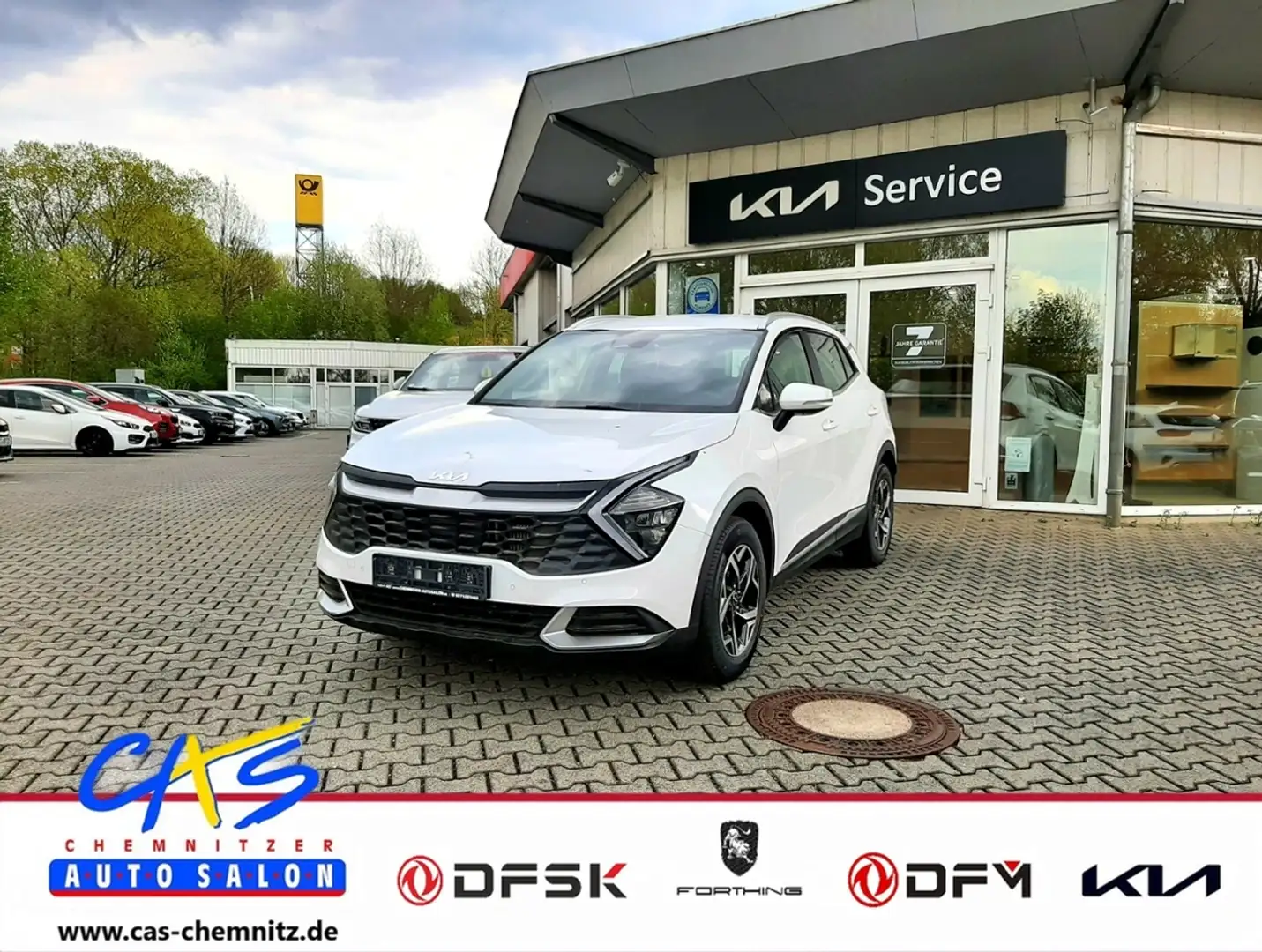 Kia Sportage 1.6T 48V DCT LED NAVI MJ25 Blanc - 1