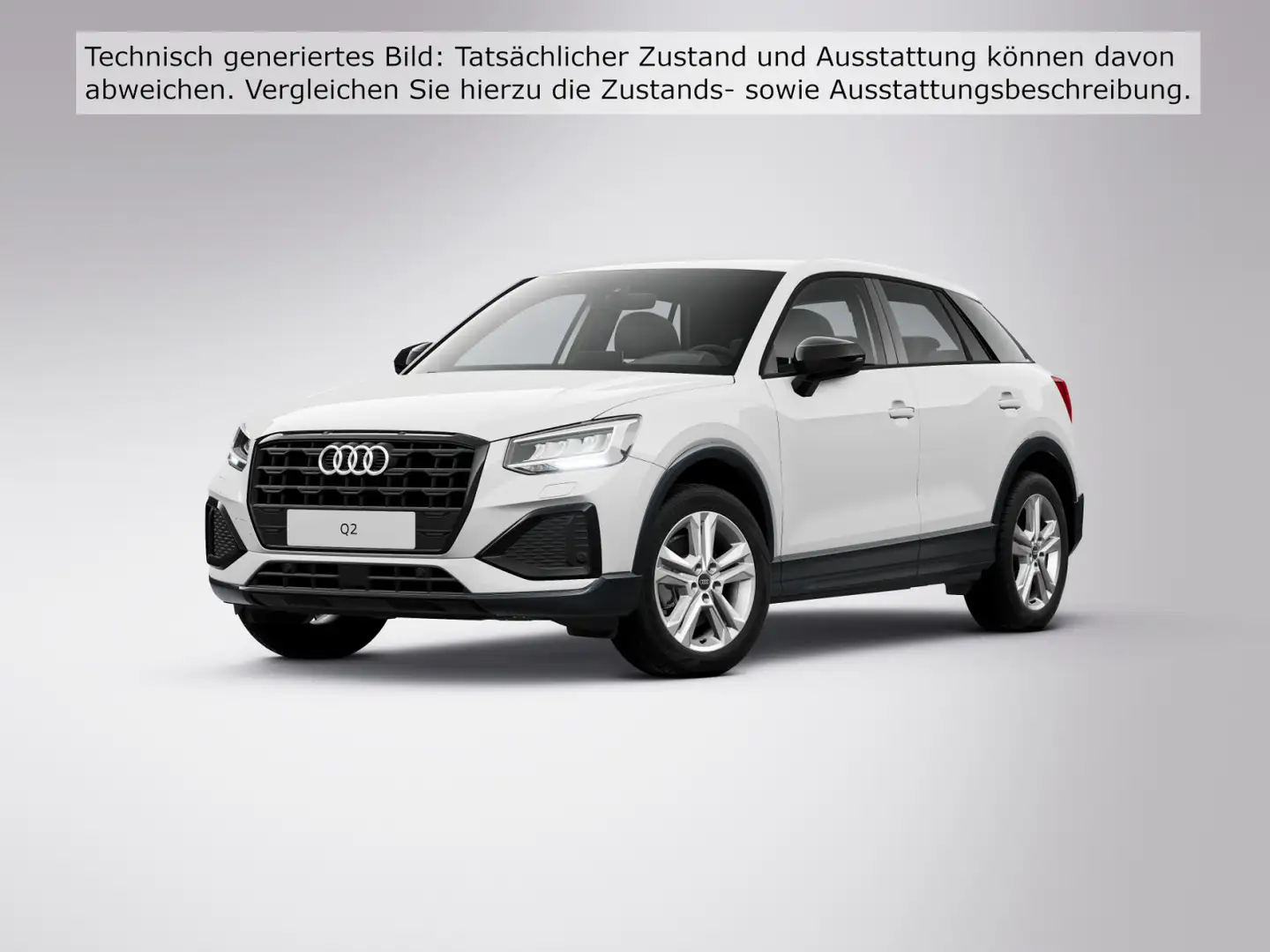 Audi Q2 35 TDI advanced s-lineInterieur AHK ParkenPak Weiß - 2