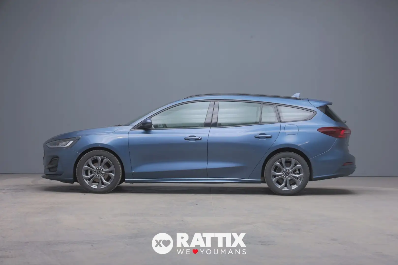 Ford Focus 1.0 Ecoboost Hybrid 125CV ST-Line Design Powershi Grigio - 2