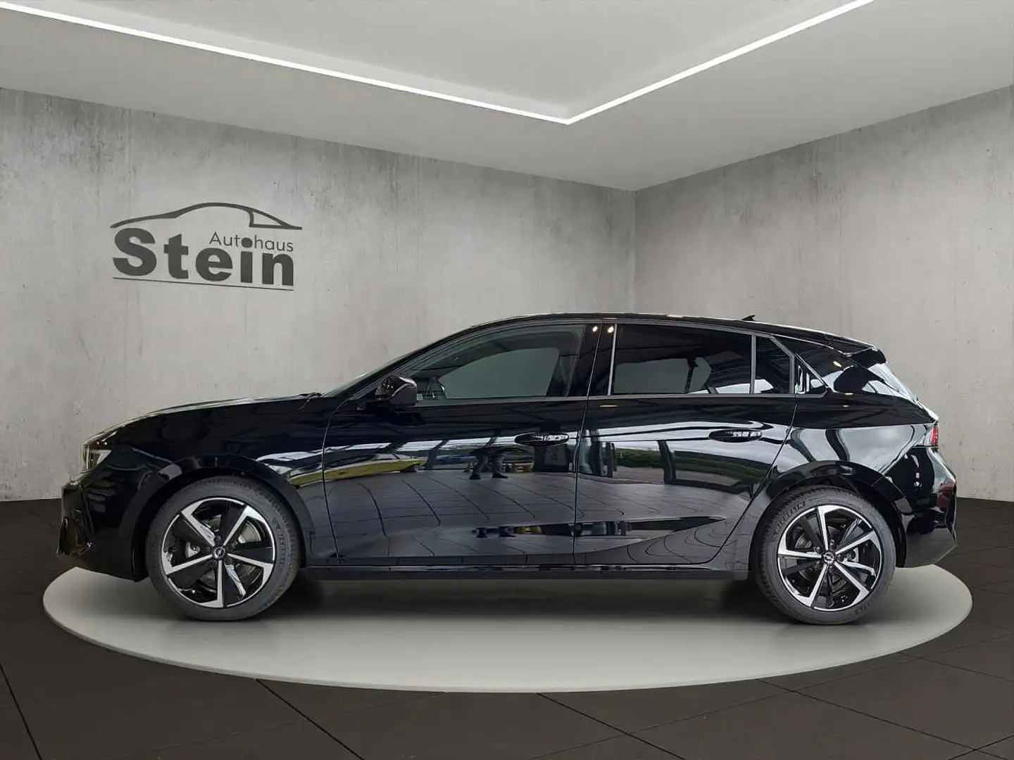 Opel Astra 1.2 Turbo Automatik GS Navi,AHK,LED-MAtrix Negro - 2