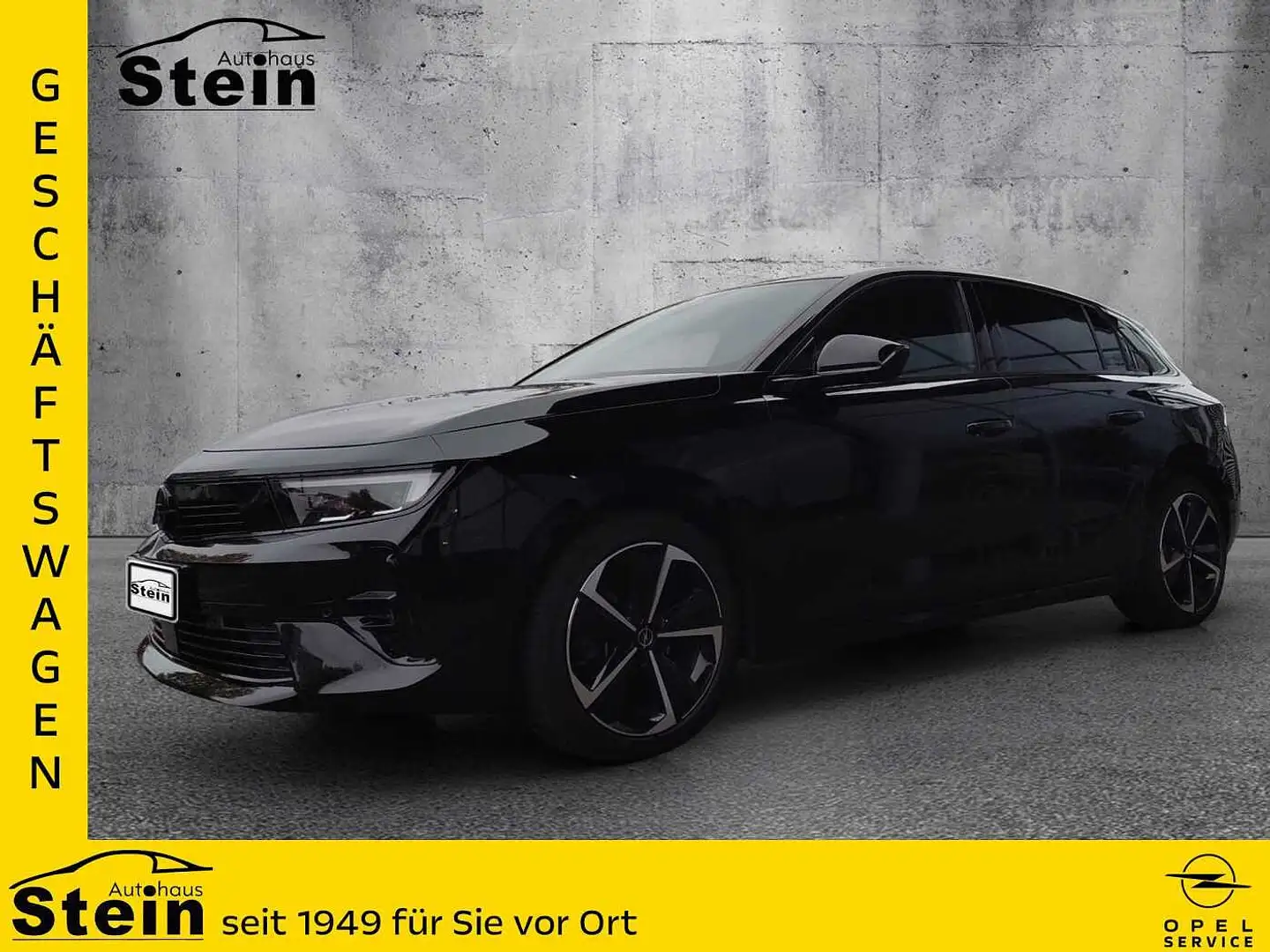 Opel Astra 1.2 Turbo Automatik GS Navi,AHK,LED-MAtrix Noir - 1