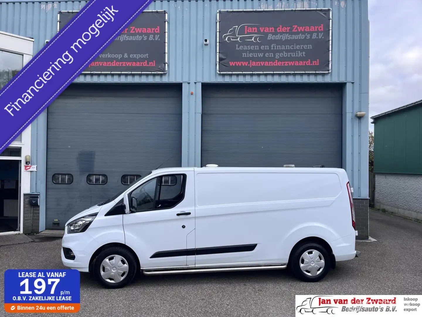 Ford Transit Custom 340 2.0 TDCI L2H1 Trend Airco Trekhaak Blanc - 1