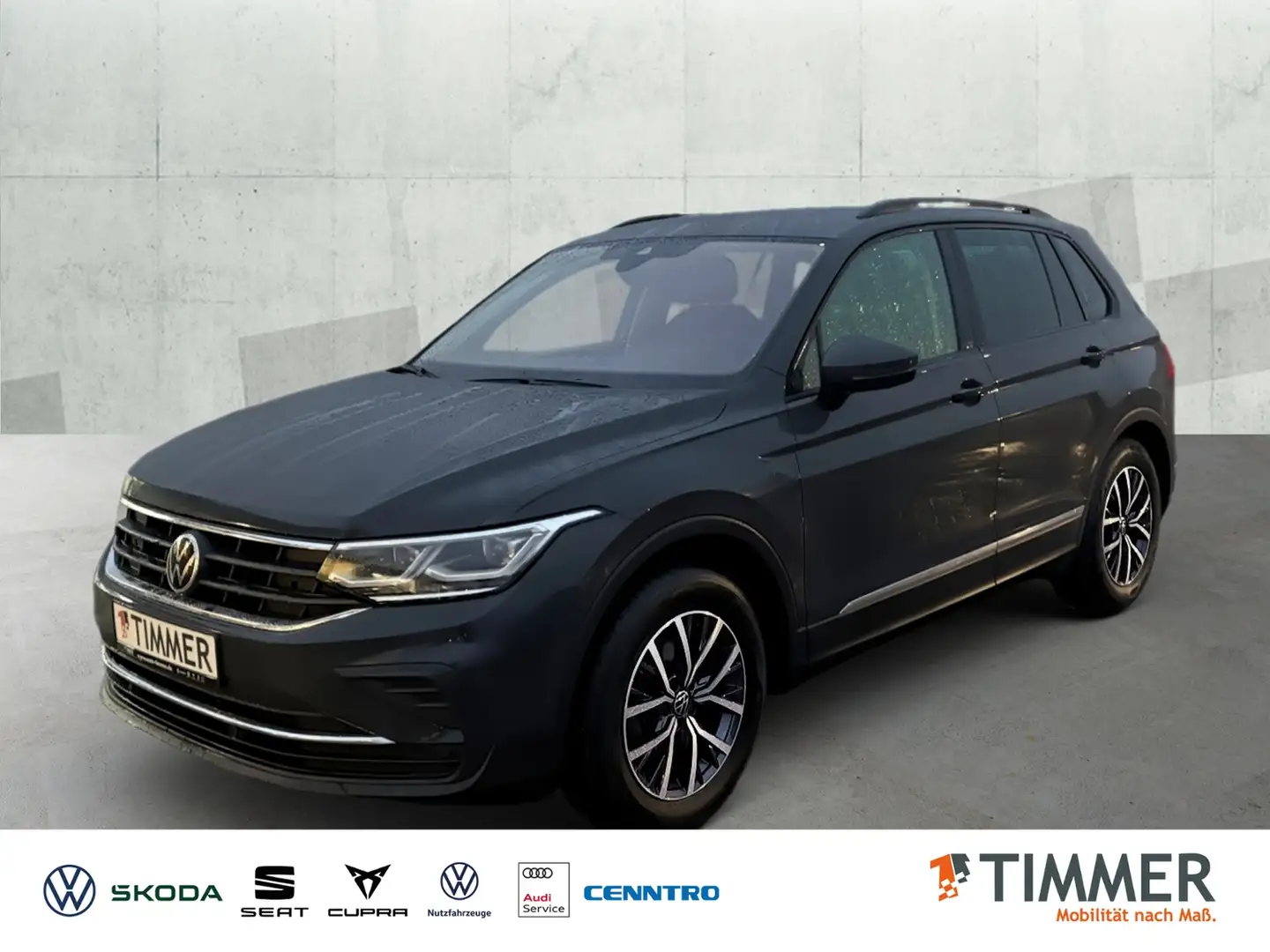 Volkswagen Tiguan 2.0 TDI DSG LIFE *AHK *IQ.LIGHT *ACC *NAVI *SHZ * Grigio - 1