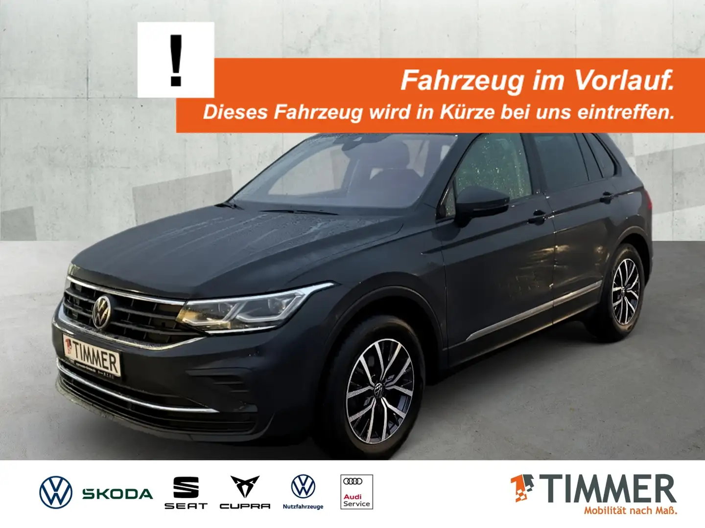 Volkswagen Tiguan 2.0 TDI DSG LIFE *AHK *IQ.LIGHT *ACC *NAVI *SHZ * Gris - 1