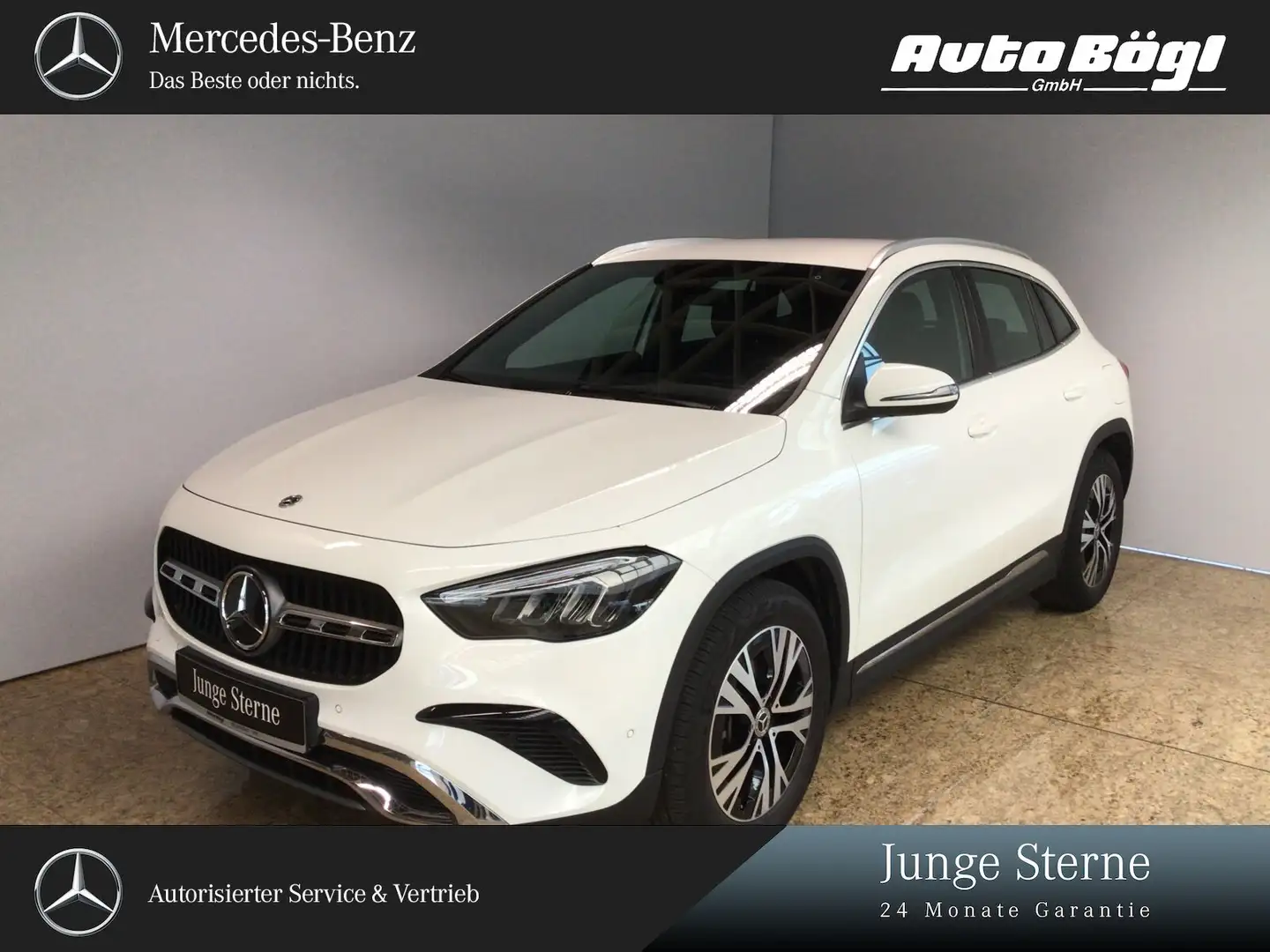 Mercedes-Benz GLA 250 GLA 250 4M Progressive/AHK/Memeory/MBUX/Lenkrhzg Weiß - 1