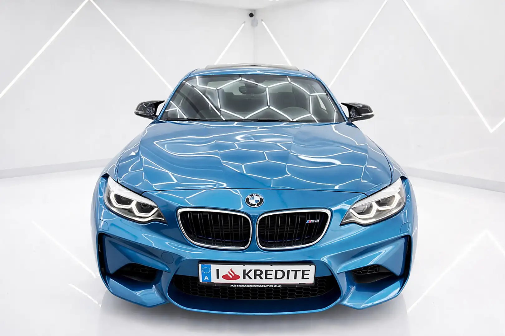 BMW M2 Coupé DKG LCI Facelift Pickerl von Landesregier... Blau - 2