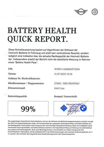 MINI Cooper SE Hatch DAB LED Pano.Dach Navi Tempomat