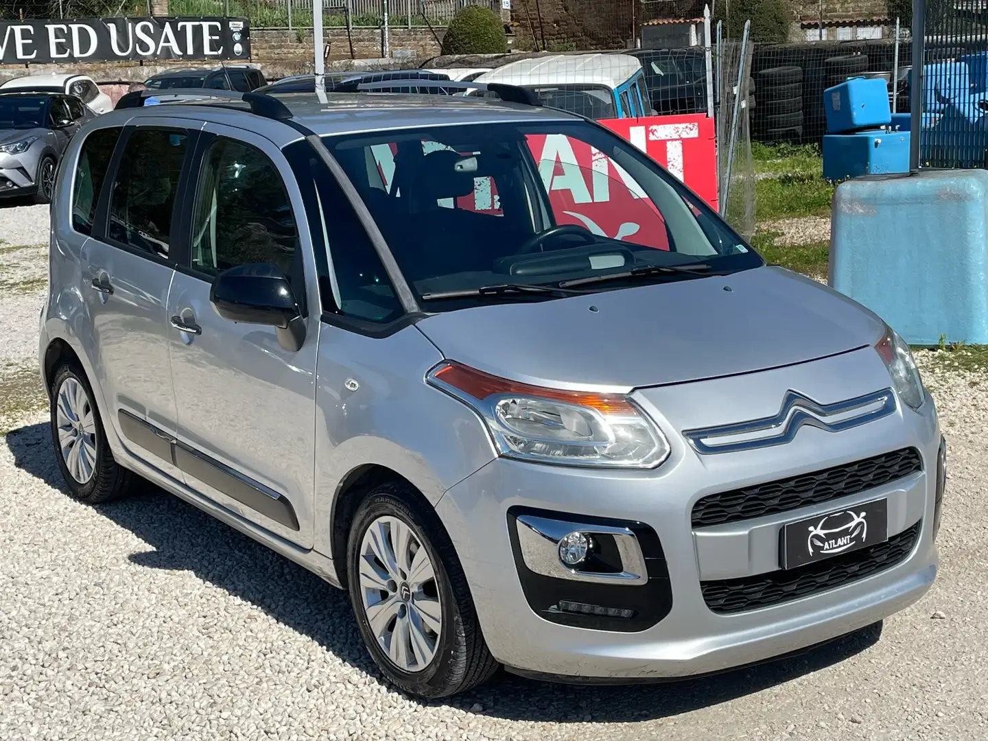 Citroen C3 Picasso Puretech Exclusive 110 Plateado - 1
