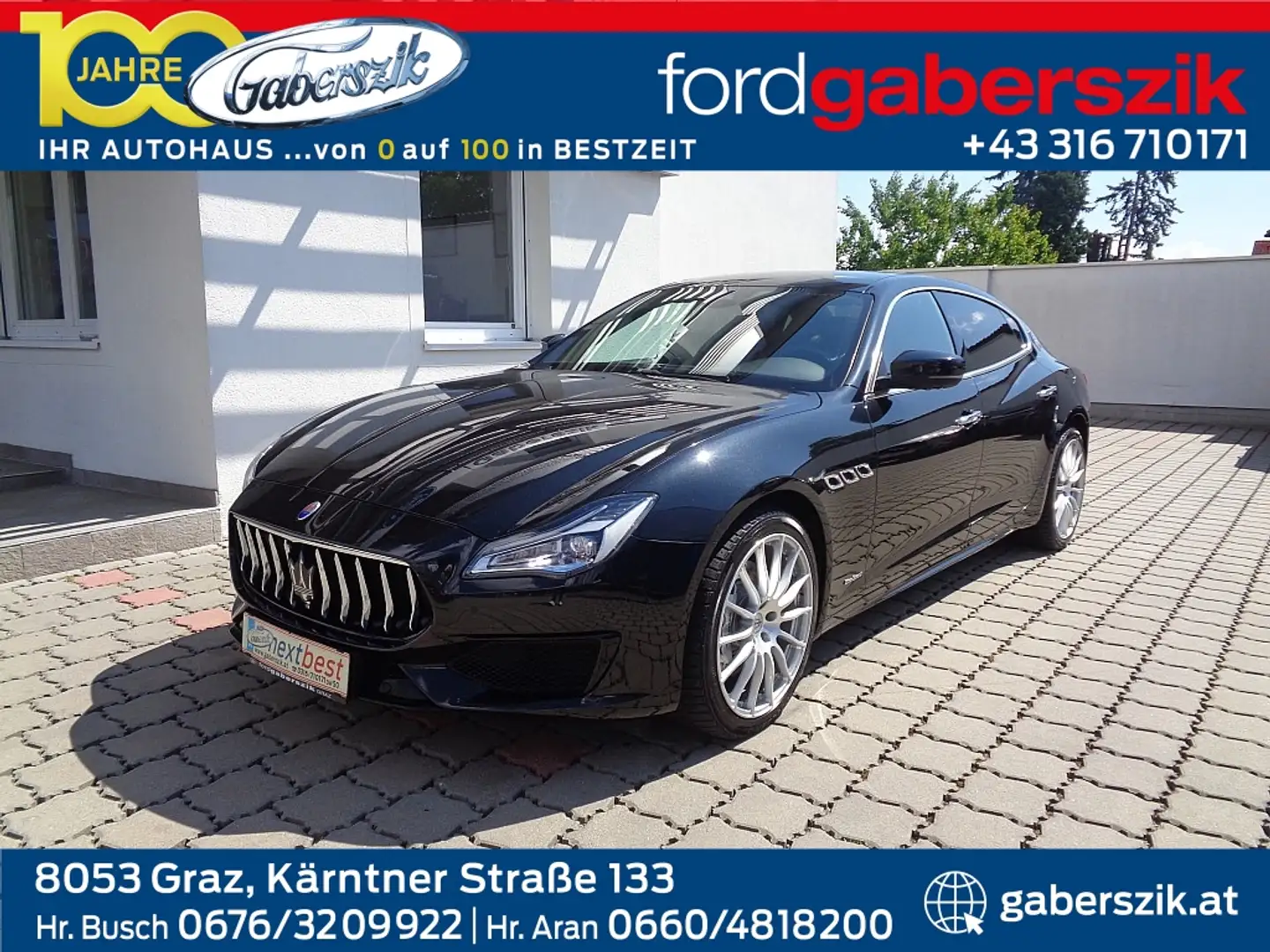 Maserati Quattroporte Diesel Gran Sport Aut. Noir - 1