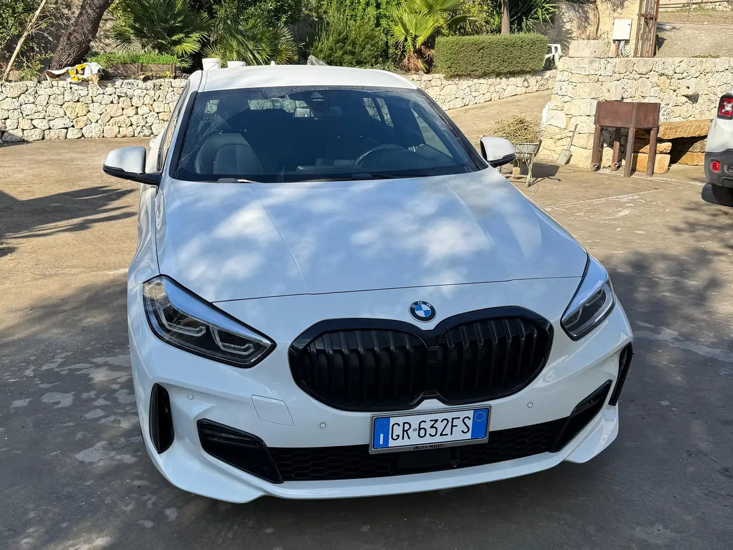 BMW 118 Serie 1 F40 118d Msport auto Bianco - 2