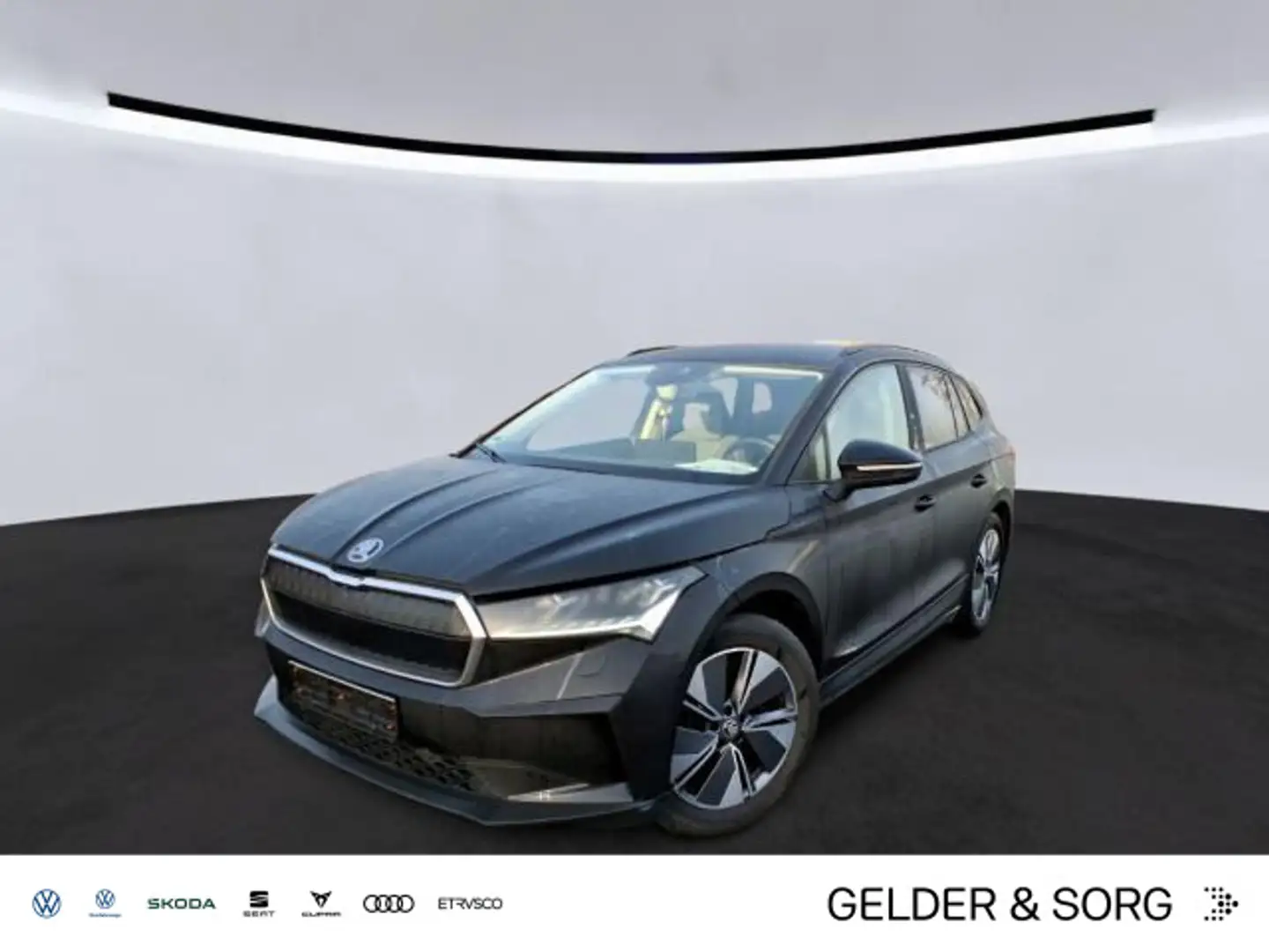 Skoda Enyaq iV 60 Wärmepumpe*LED*AHK*ACC*Navigation Schwarz - 1