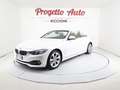 BMW 420 Serie 4 Cabrio 420d Luxury 184cv aut PELLE Bianco - thumbnail 1