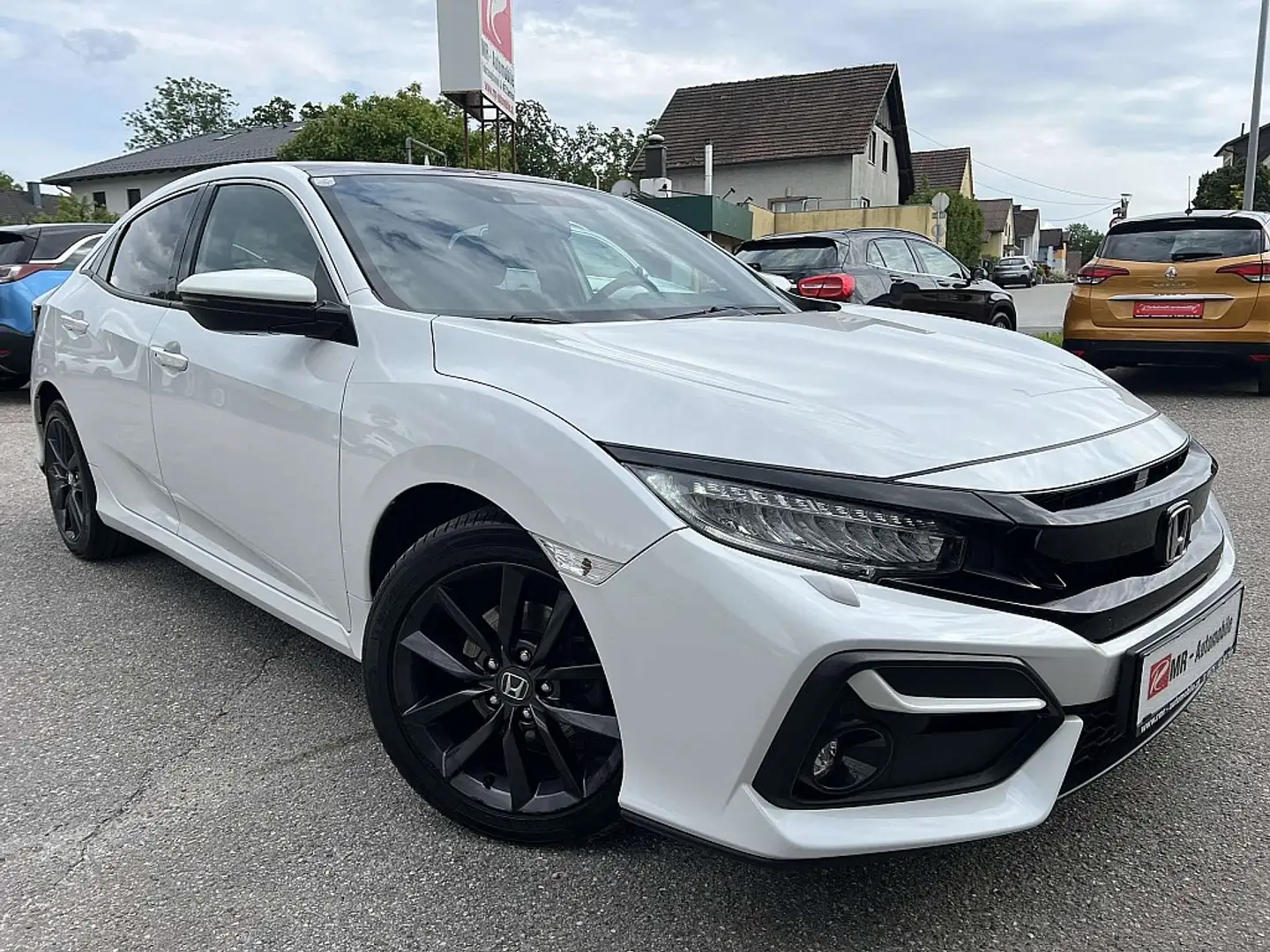 Honda Civic 1,0 VTEC Turbo Executive Sport Line Weiß - 1