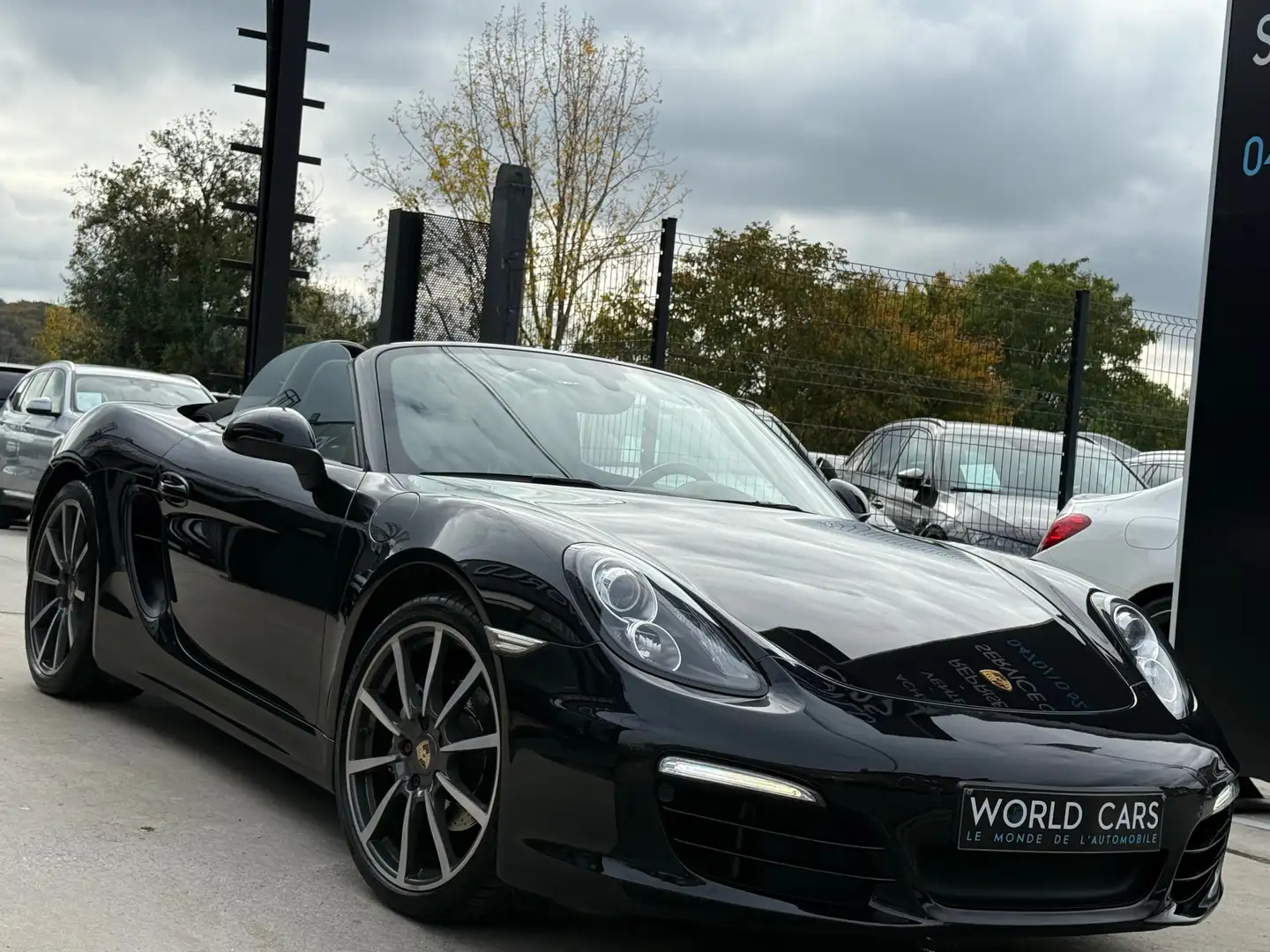 Porsche Boxster 2.7i PDK 265CV JA20″ XENON NAVI SPORT GARANTIE Schwarz - 2