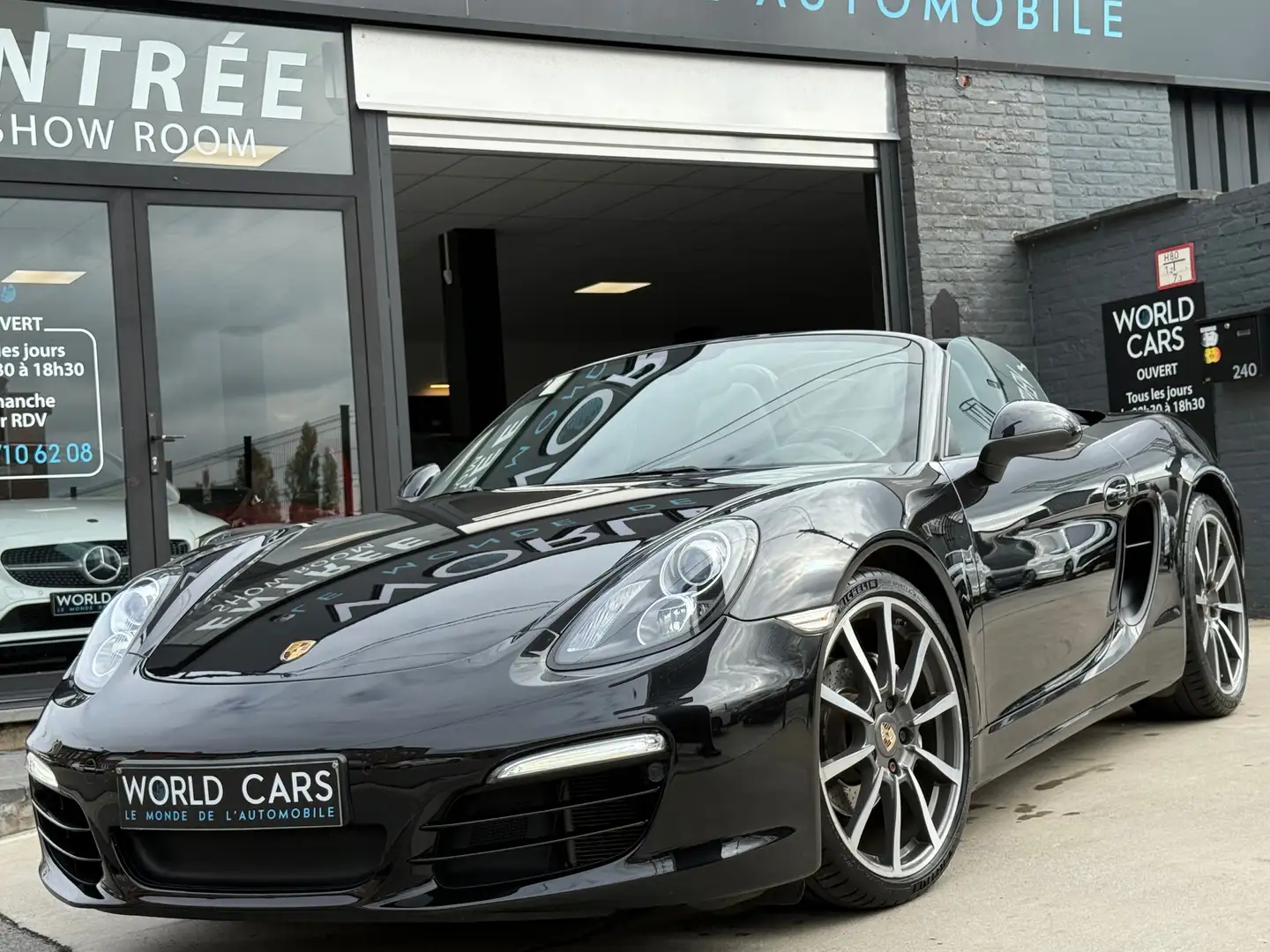 Porsche Boxster 2.7i PDK 265CV JA20″ XENON NAVI SPORT GARANTIE Schwarz - 1