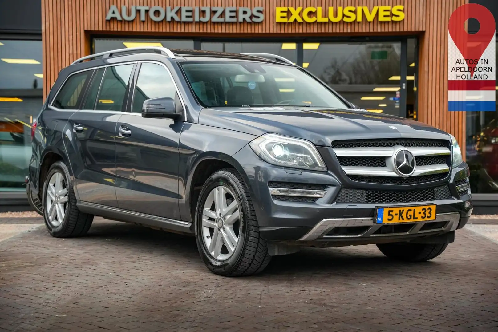 Mercedes-Benz GL 350 BlueTEC 4-Matic 7 sitze pano Super Onderh Gri - 1