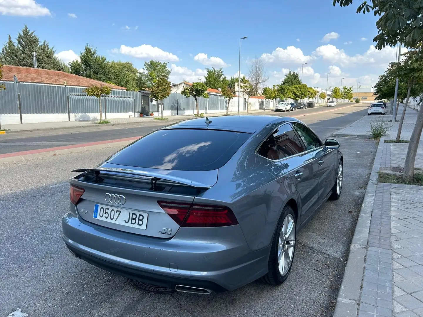 Audi A7 A7 Sportback 3.0TDI S line quattros edition Plateado - 2
