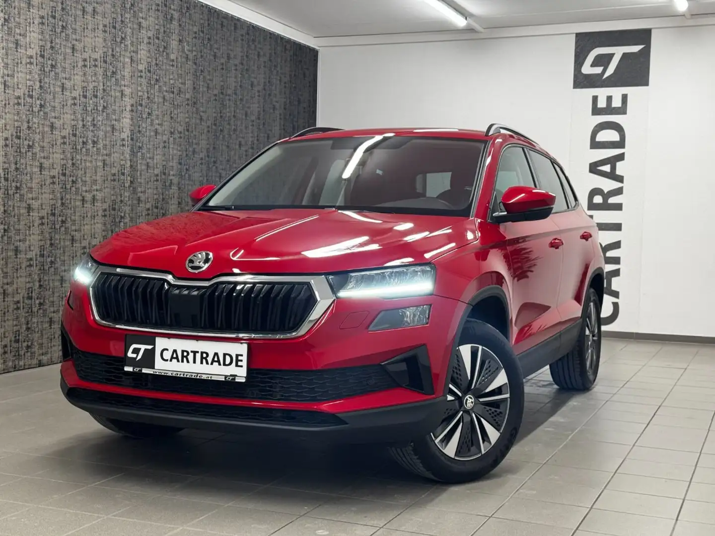 Skoda Karoq 2,0 TDI SCR 4x4 Ambition DSG Aut. /LED/VIRTUAL/AC Rot - 1
