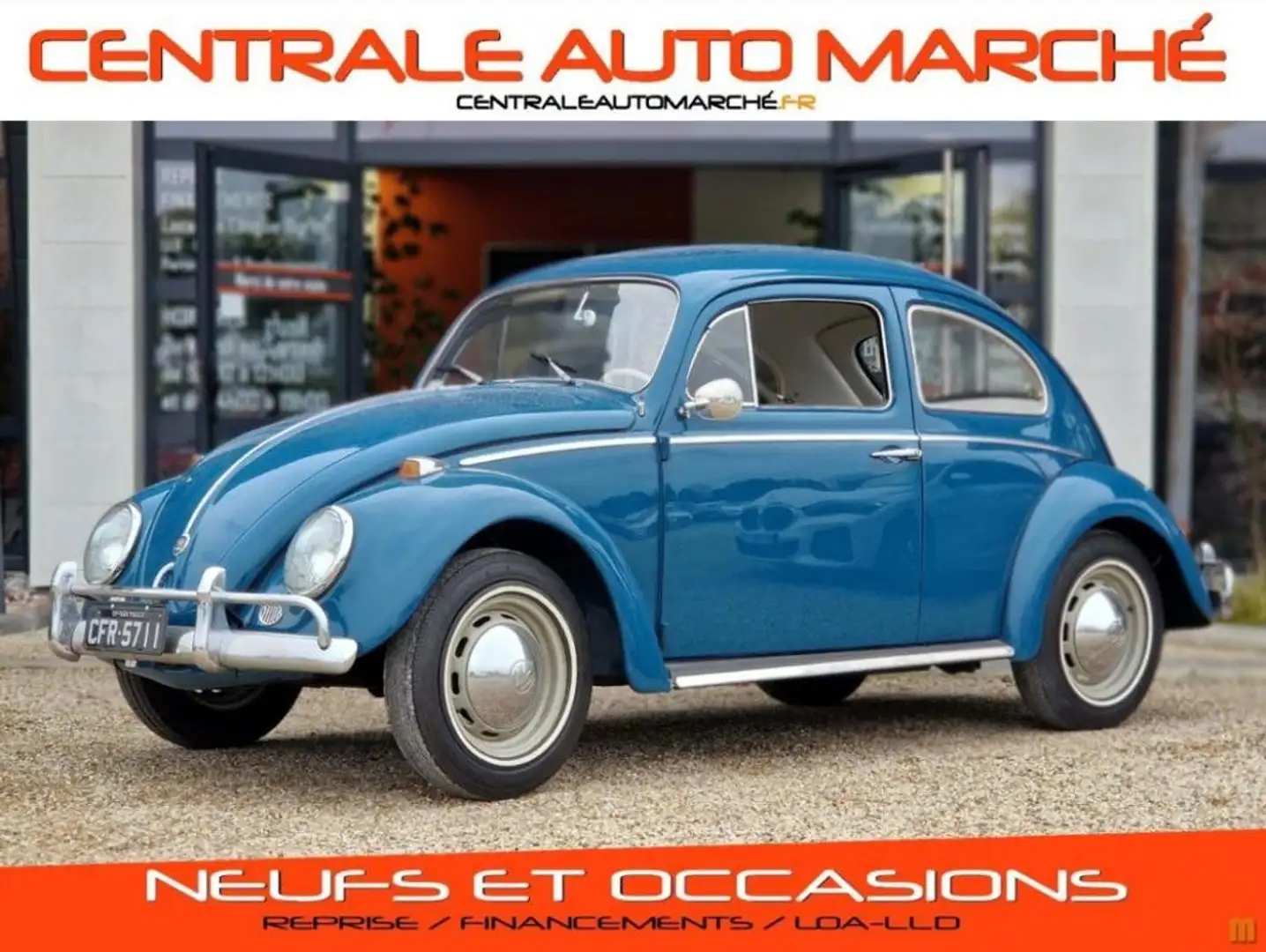 Volkswagen Coccinelle 1200 BLEU Bleu - 1