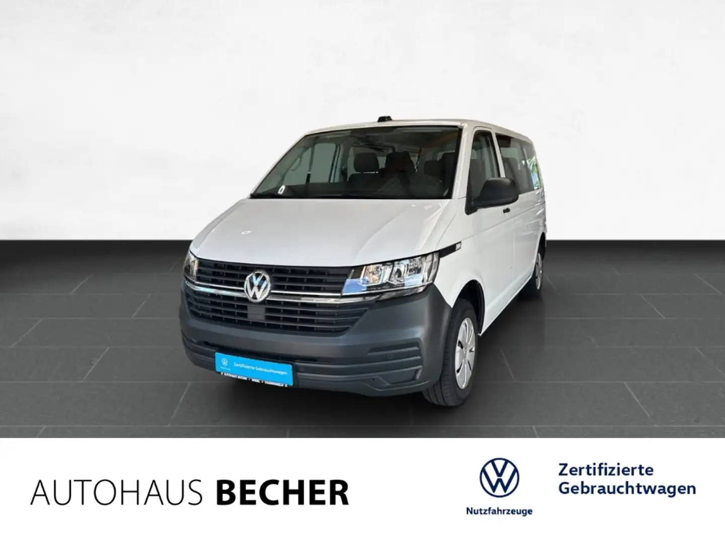 Volkswagen T6.1 Transporter Kombi 2.0 TDI 6-Gang /AHK/Navi Wit - 1