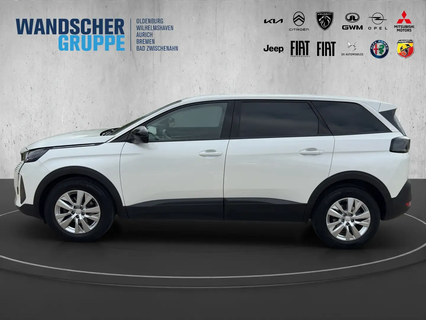 Peugeot 5008 Active Pack1.5 BlueHDi 130 +Kam.+SHZ+SpurH Biały - 2