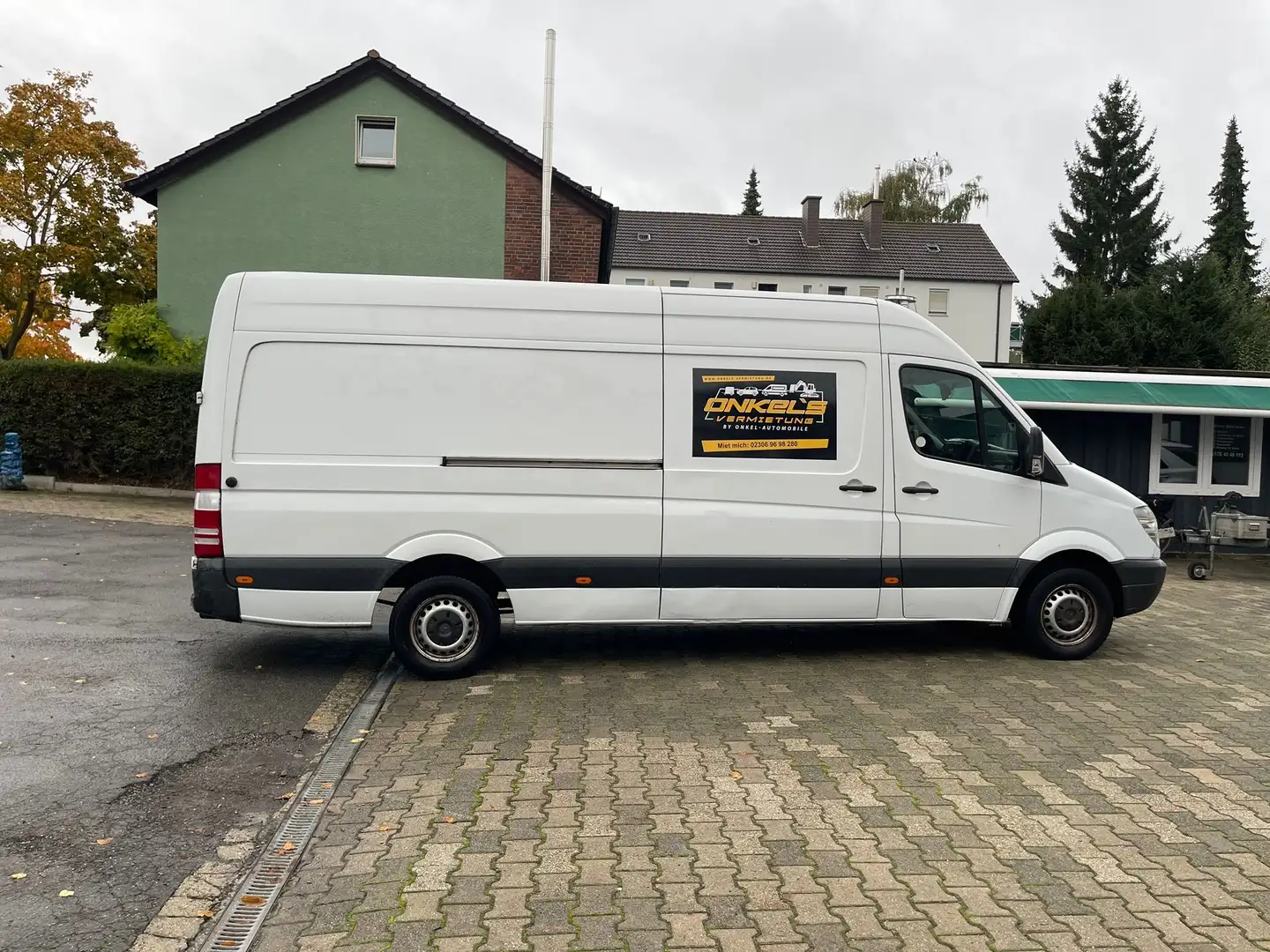 Mercedes-Benz Sprinter 906 Hoch Lang 3,5T. TÜV03/26 vieles Neu! Weiß - 1