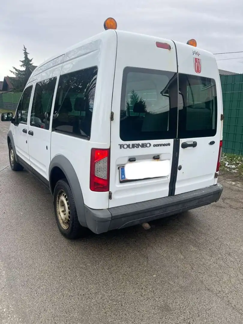 Ford Tourneo Connect Tourneo Connect lang 1,8 TDCi Blanc - 2