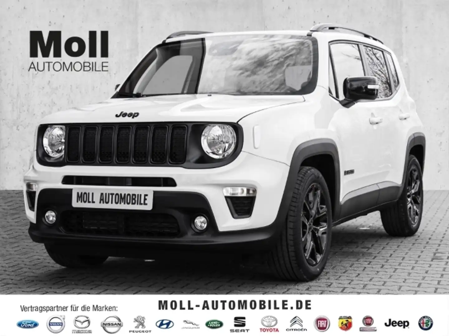Jeep Renegade Limited Black-Park-Winterpaket 18 Zoll White - 1