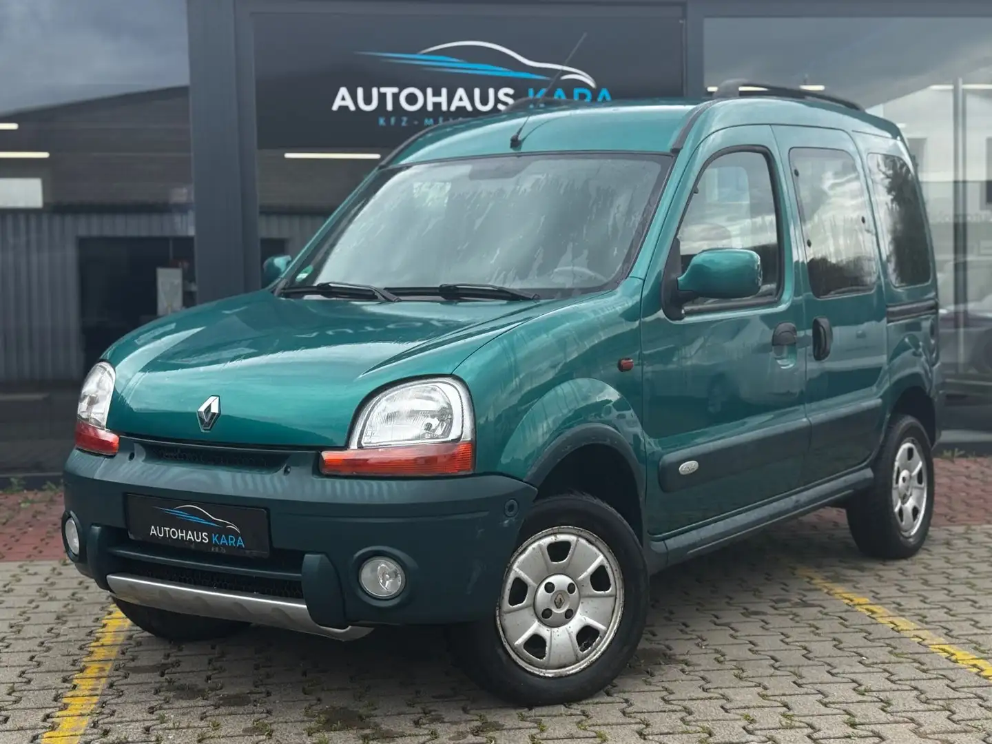 Renault Kangoo 1.6 16V 4x4 Authentique Groen - 1